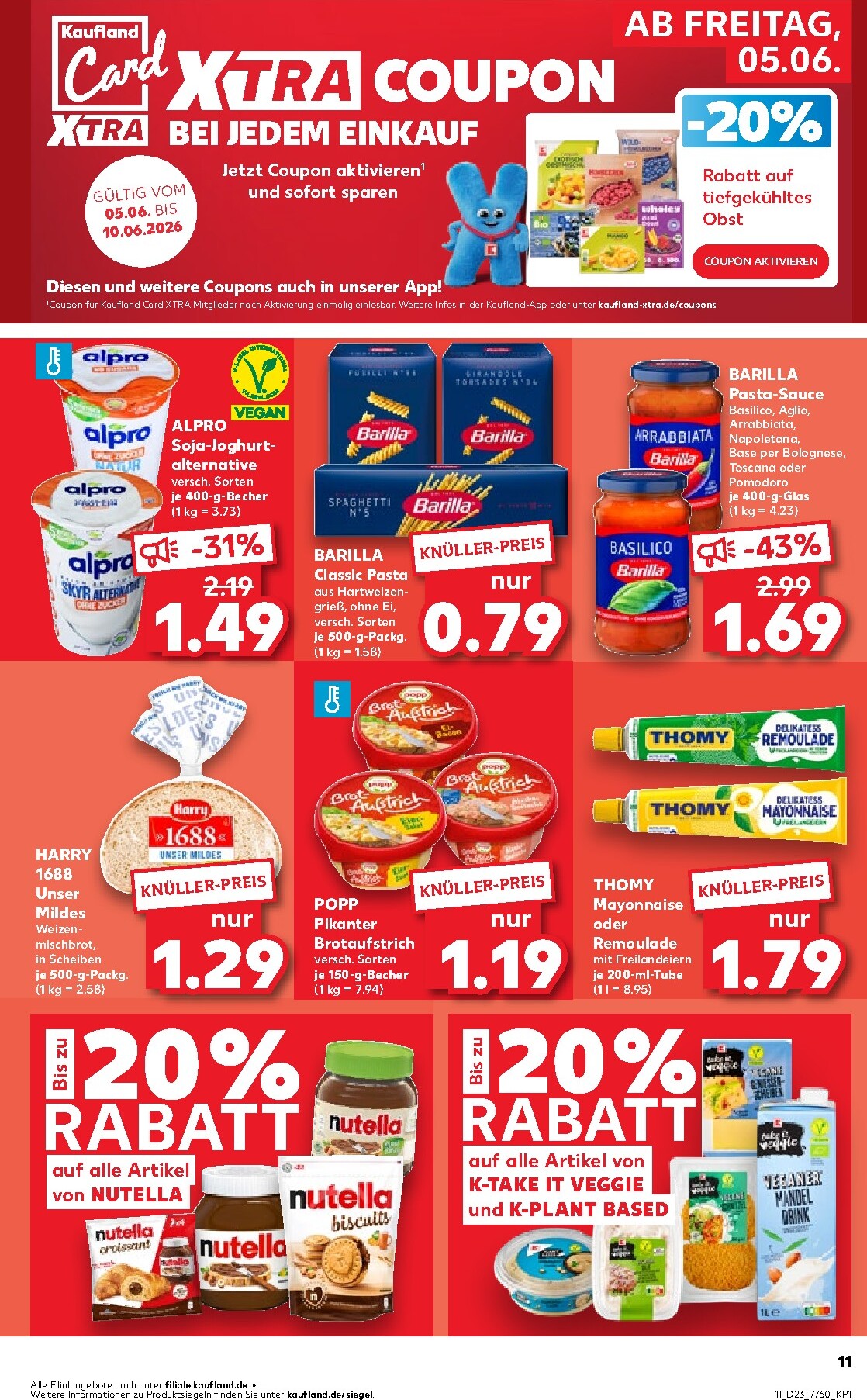 kaufland - Kaufland Prospekt nächste Woche – von Freitag 05.06.2026 bis Mittwoch 10.06.2026 - page: 11