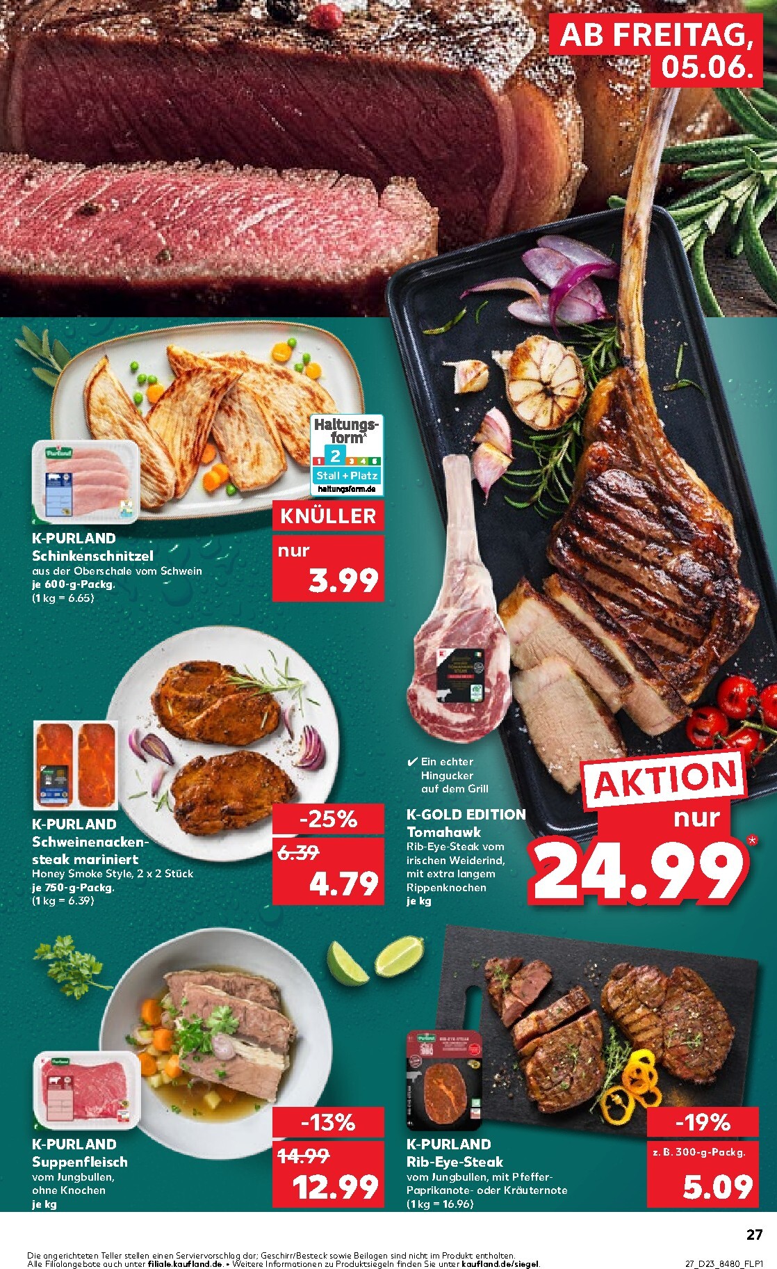 kaufland - Kaufland Prospekt nächste Woche – von Freitag 05.06.2026 bis Mittwoch 10.06.2026 - page: 27