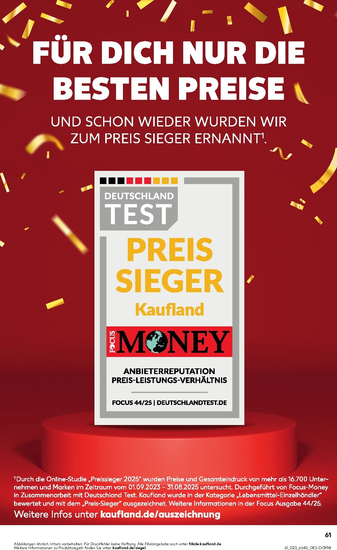kaufland - Kaufland Prospekt nächste Woche – von Freitag 05.06.2026 bis Mittwoch 10.06.2026 - page: 61