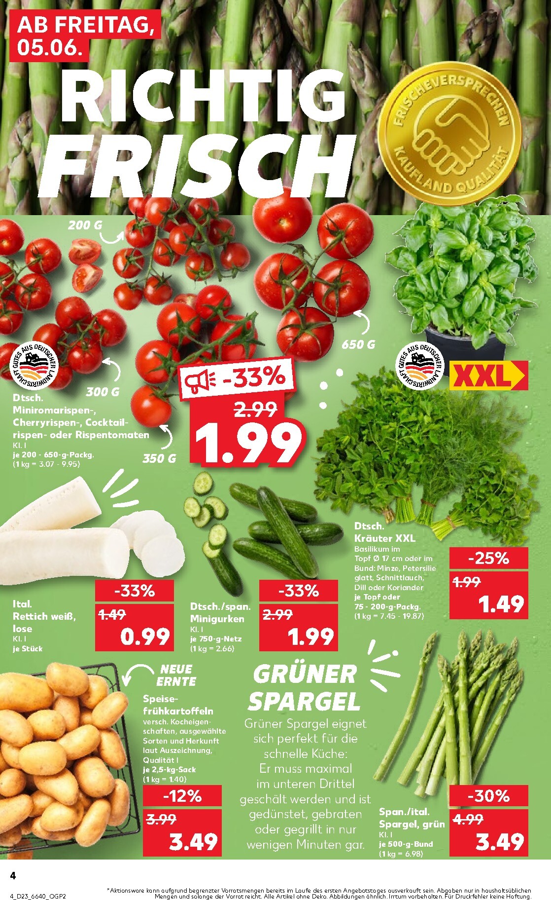 kaufland - Kaufland Prospekt nächste Woche – von Freitag 05.06.2026 bis Mittwoch 10.06.2026 - page: 4