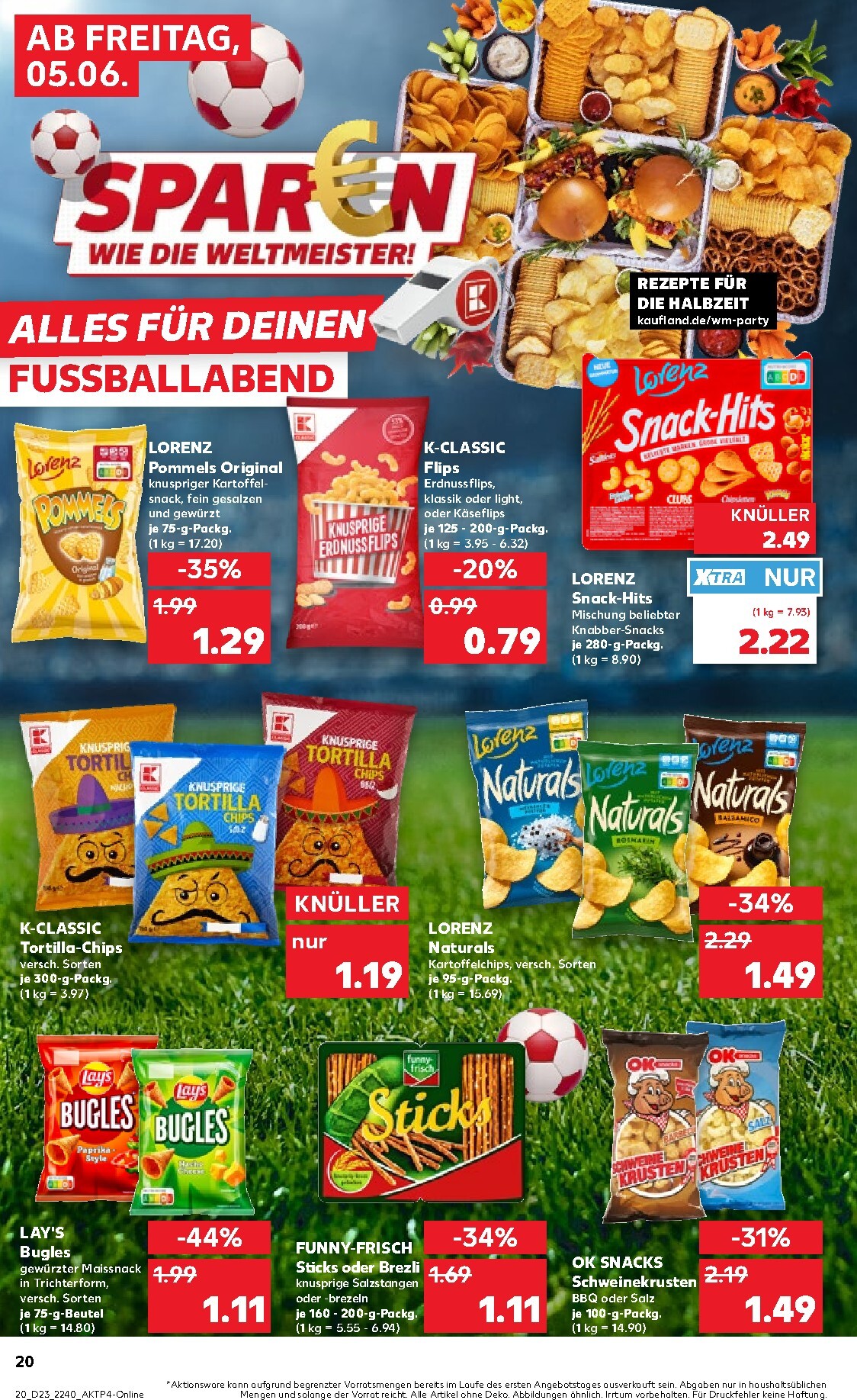 kaufland - Kaufland Prospekt nächste Woche – von Freitag 05.06.2026 bis Mittwoch 10.06.2026 - page: 20