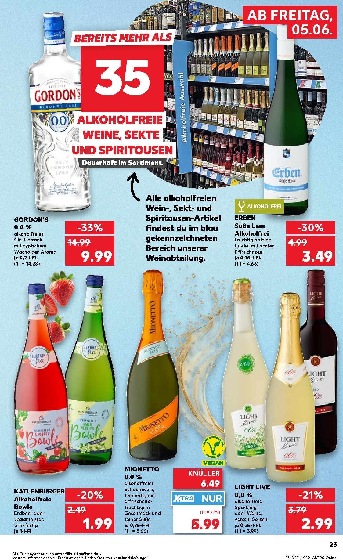 kaufland - Kaufland Prospekt nächste Woche – von Freitag 05.06.2026 bis Mittwoch 10.06.2026 - page: 23