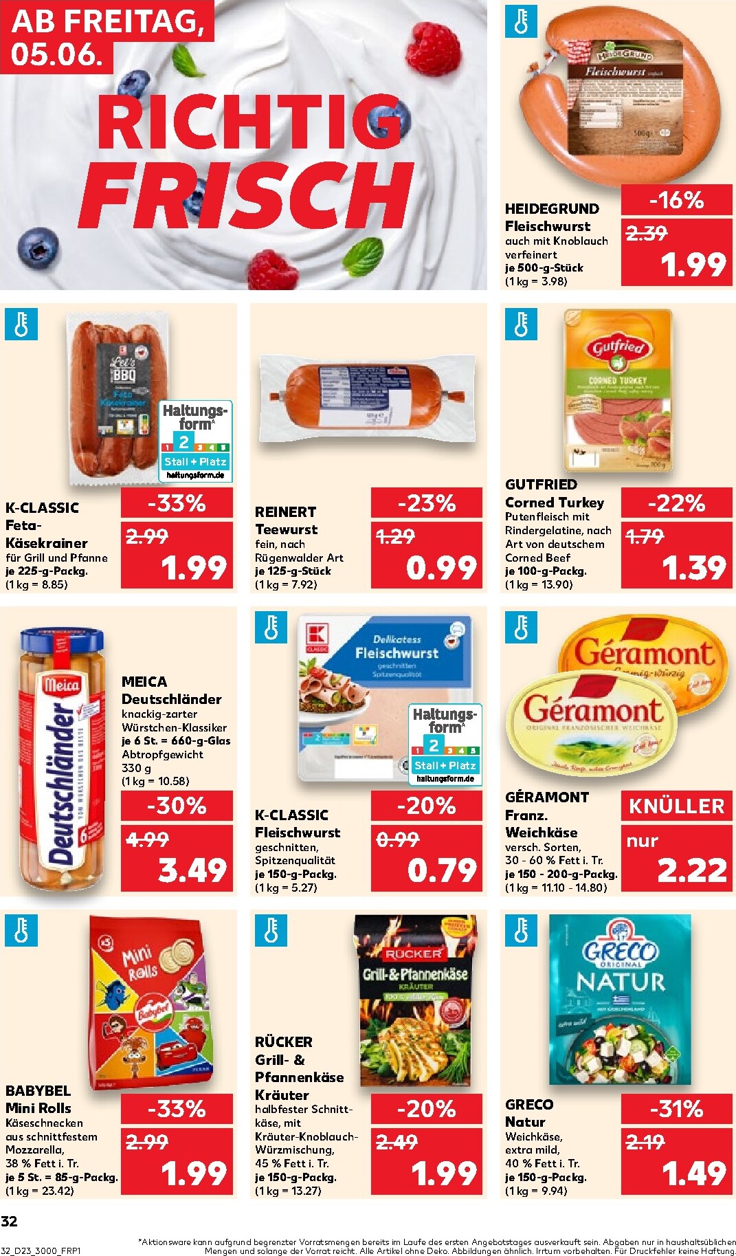 kaufland - Kaufland Prospekt nächste Woche – von Freitag 05.06.2026 bis Mittwoch 10.06.2026 - page: 32
