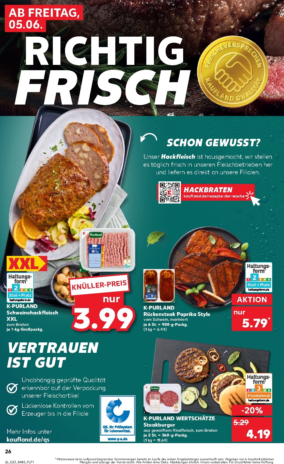 kaufland - Kaufland Prospekt nächste Woche – von Freitag 05.06.2026 bis Mittwoch 10.06.2026 - page: 26