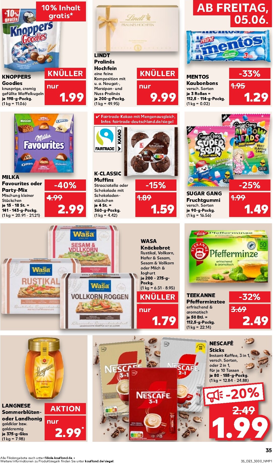 kaufland - Kaufland Prospekt nächste Woche – von Freitag 05.06.2026 bis Mittwoch 10.06.2026 - page: 35