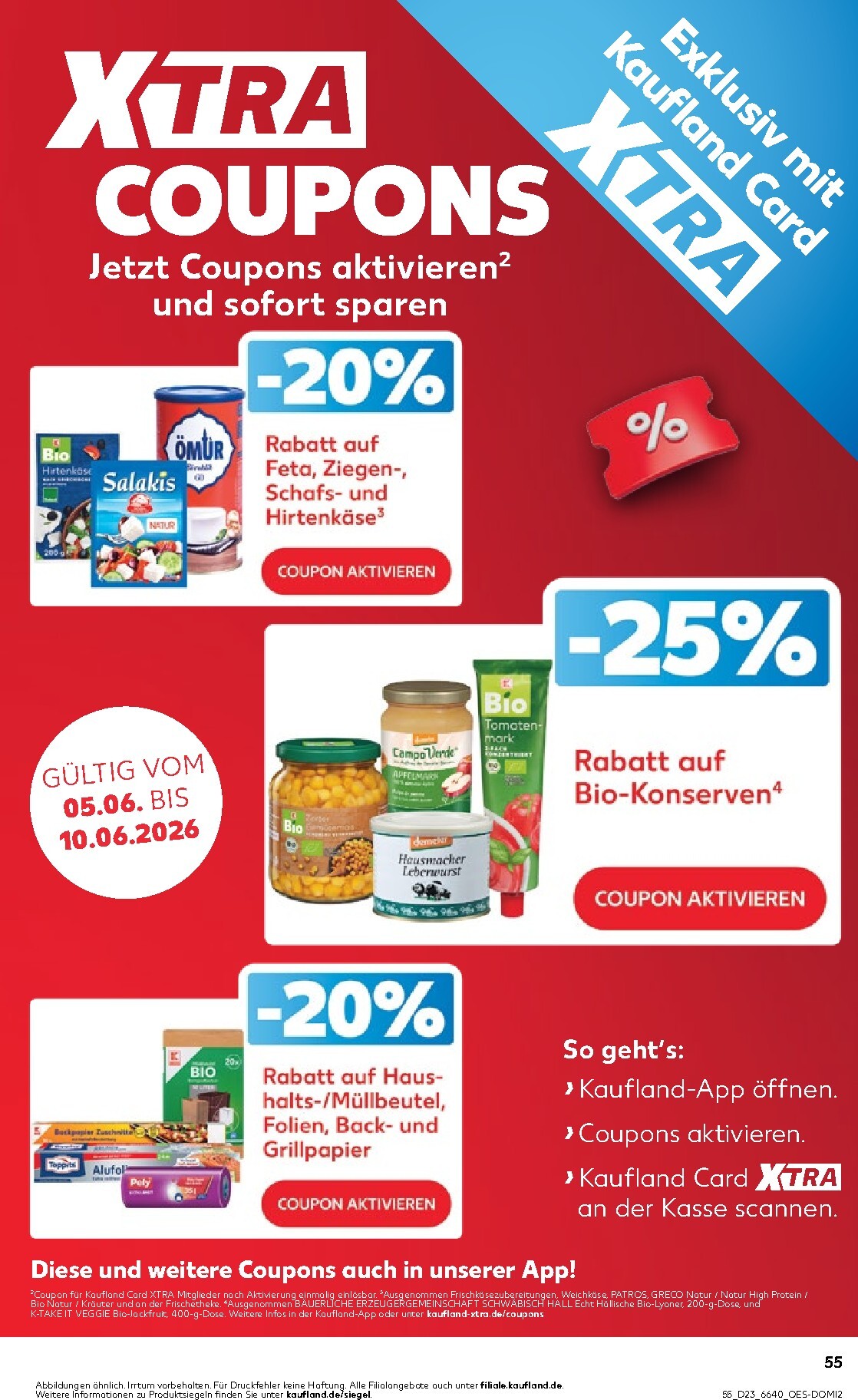 kaufland - Kaufland Prospekt nächste Woche – von Freitag 05.06.2026 bis Mittwoch 10.06.2026 - page: 55