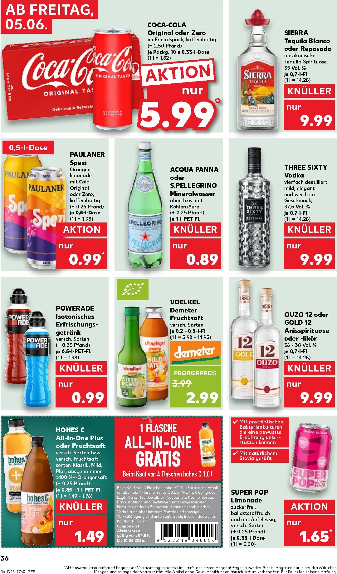 kaufland - Kaufland Prospekt nächste Woche – von Freitag 05.06.2026 bis Mittwoch 10.06.2026 - page: 36
