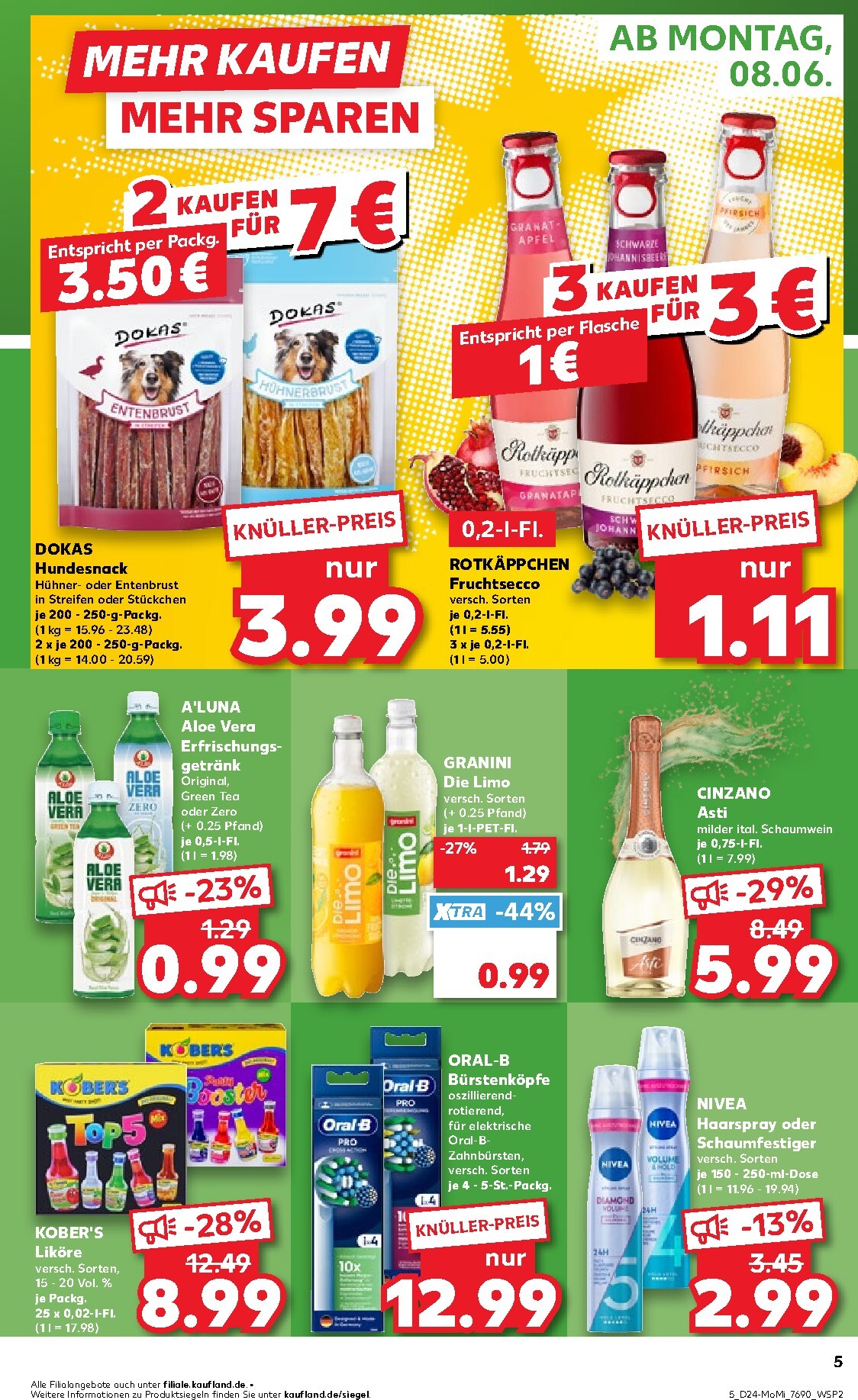 kaufland - Kaufland - Angebote ab Montag Prospekt nächste Woche – von Montag 08.06.2026 bis Mittwoch 10.06.2026 - page: 5