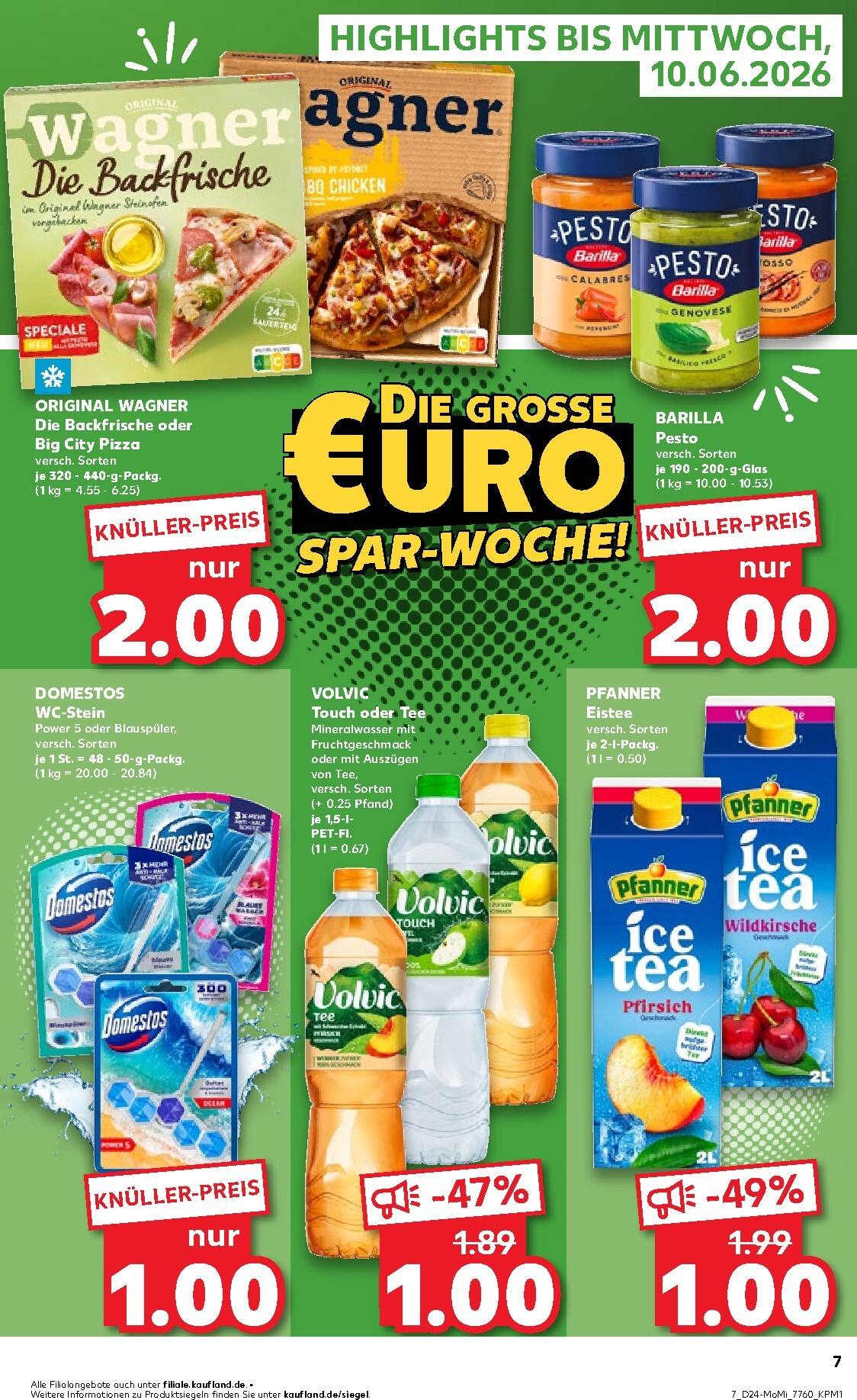 kaufland - Kaufland - Angebote ab Montag Prospekt nächste Woche – von Montag 08.06.2026 bis Mittwoch 10.06.2026 - page: 7