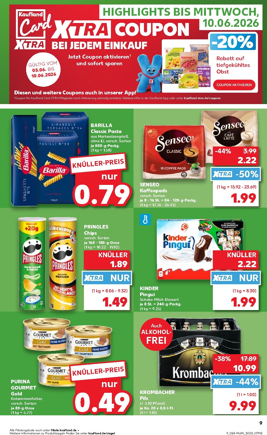 kaufland - Kaufland - Angebote ab Montag Prospekt nächste Woche – von Montag 08.06.2026 bis Mittwoch 10.06.2026 - page: 9