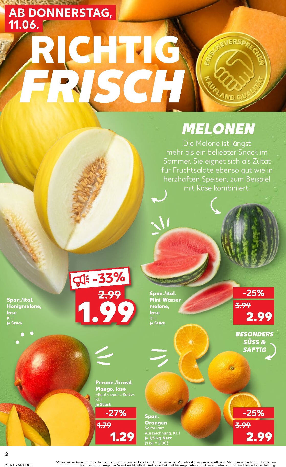 kaufland - Kaufland Prospekt nächste Woche – von Donnerstag 11.06.2026 bis Mittwoch 17.06.2026 - page: 2