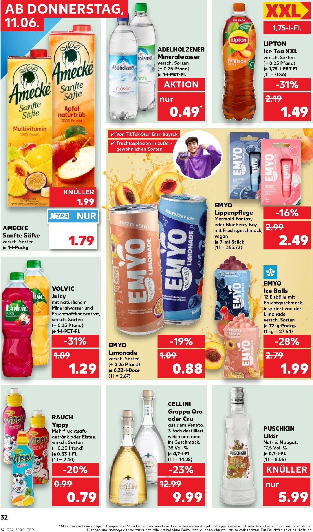 kaufland - Kaufland Prospekt nächste Woche – von Donnerstag 11.06.2026 bis Mittwoch 17.06.2026 - page: 32