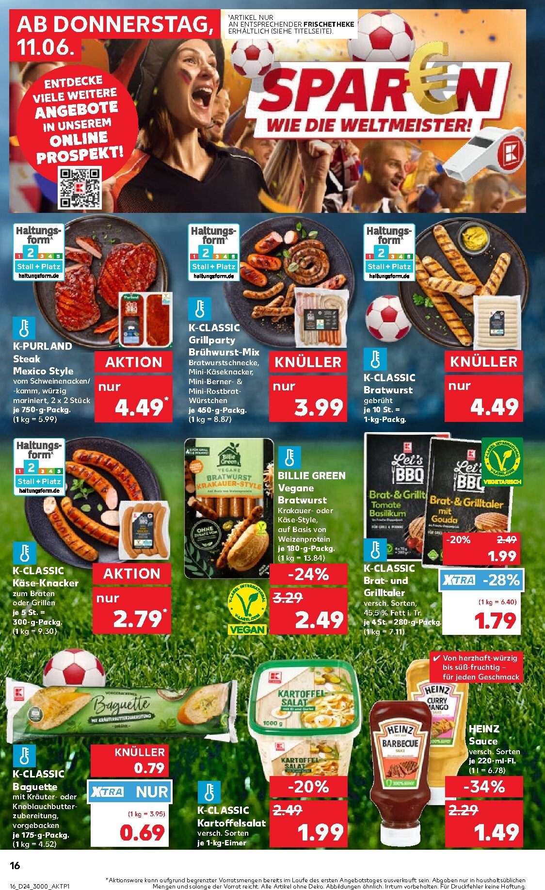 kaufland - Kaufland Prospekt nächste Woche – von Donnerstag 11.06.2026 bis Mittwoch 17.06.2026 - page: 16