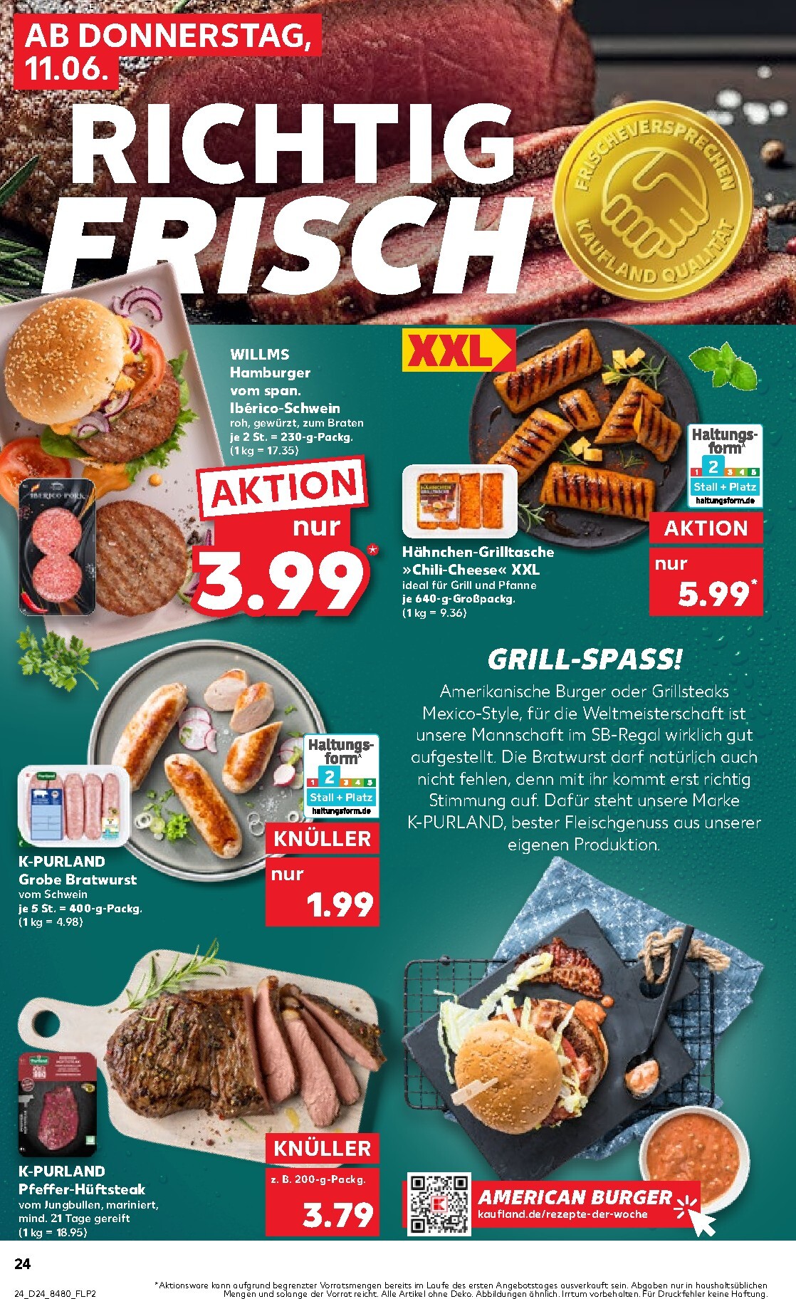 kaufland - Kaufland Prospekt nächste Woche – von Donnerstag 11.06.2026 bis Mittwoch 17.06.2026 - page: 24