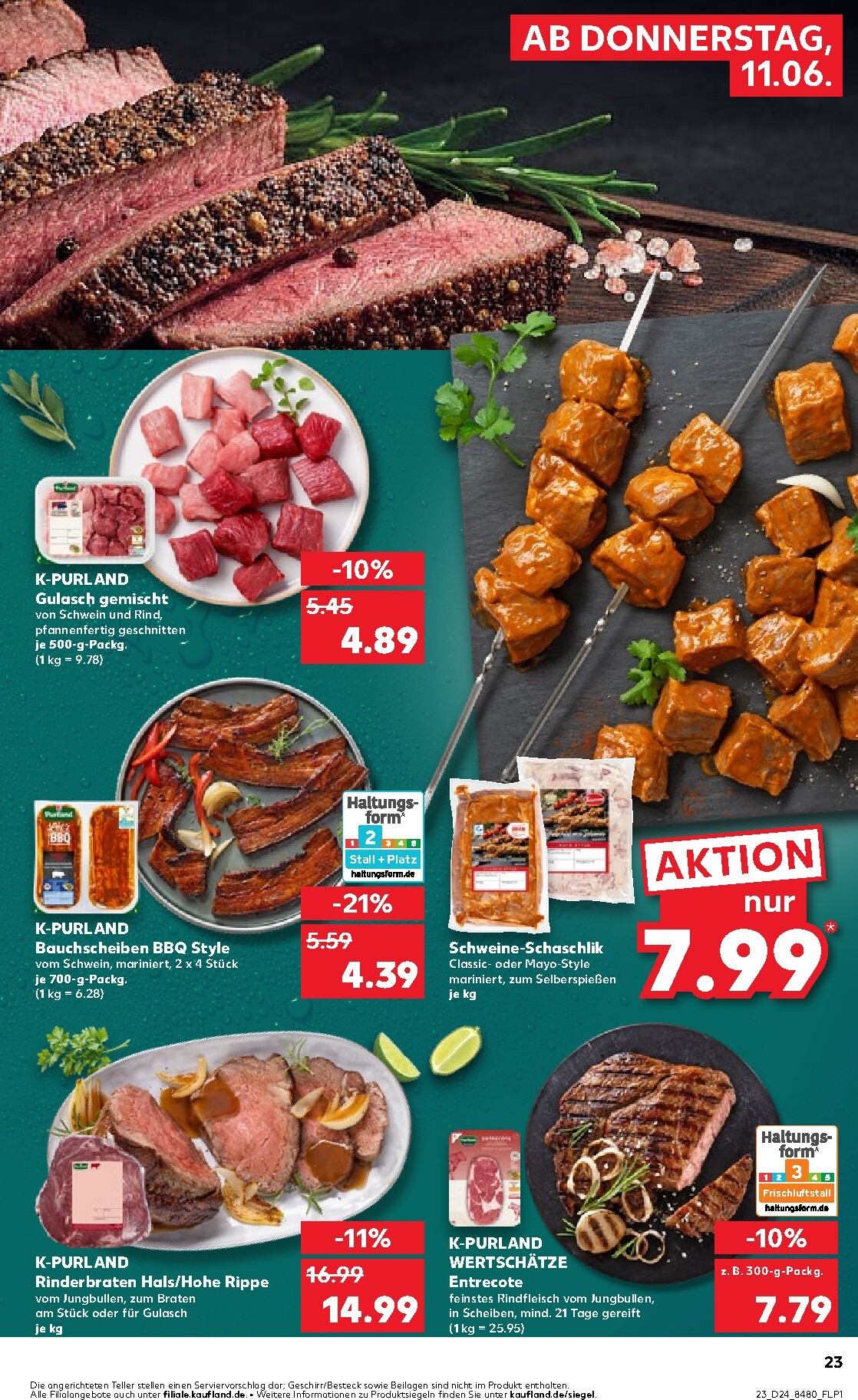 kaufland - Kaufland Prospekt nächste Woche – von Donnerstag 11.06.2026 bis Mittwoch 17.06.2026 - page: 23