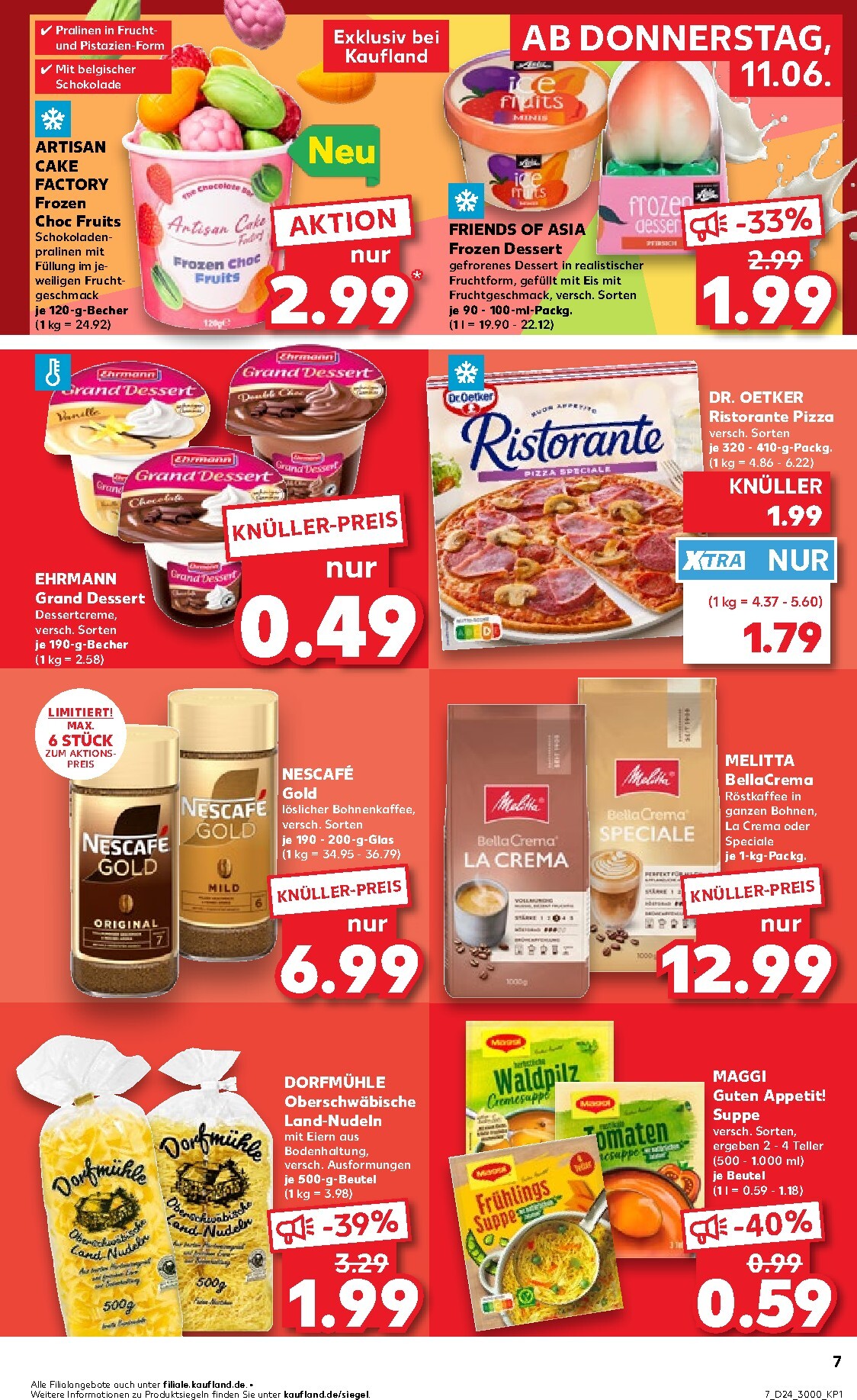 kaufland - Kaufland Prospekt nächste Woche – von Donnerstag 11.06.2026 bis Mittwoch 17.06.2026 - page: 7