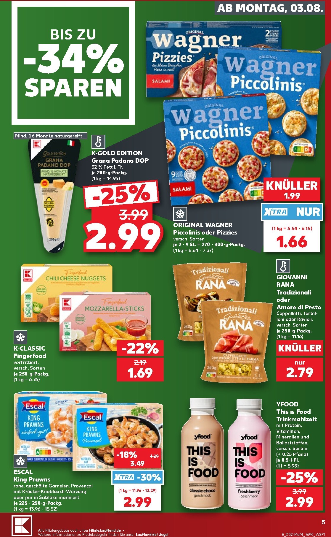 kaufland - Kaufland Prospekt nächste Woche – von Samstag 01.08.2026 bis Montag 31.08.2026 - page: 5