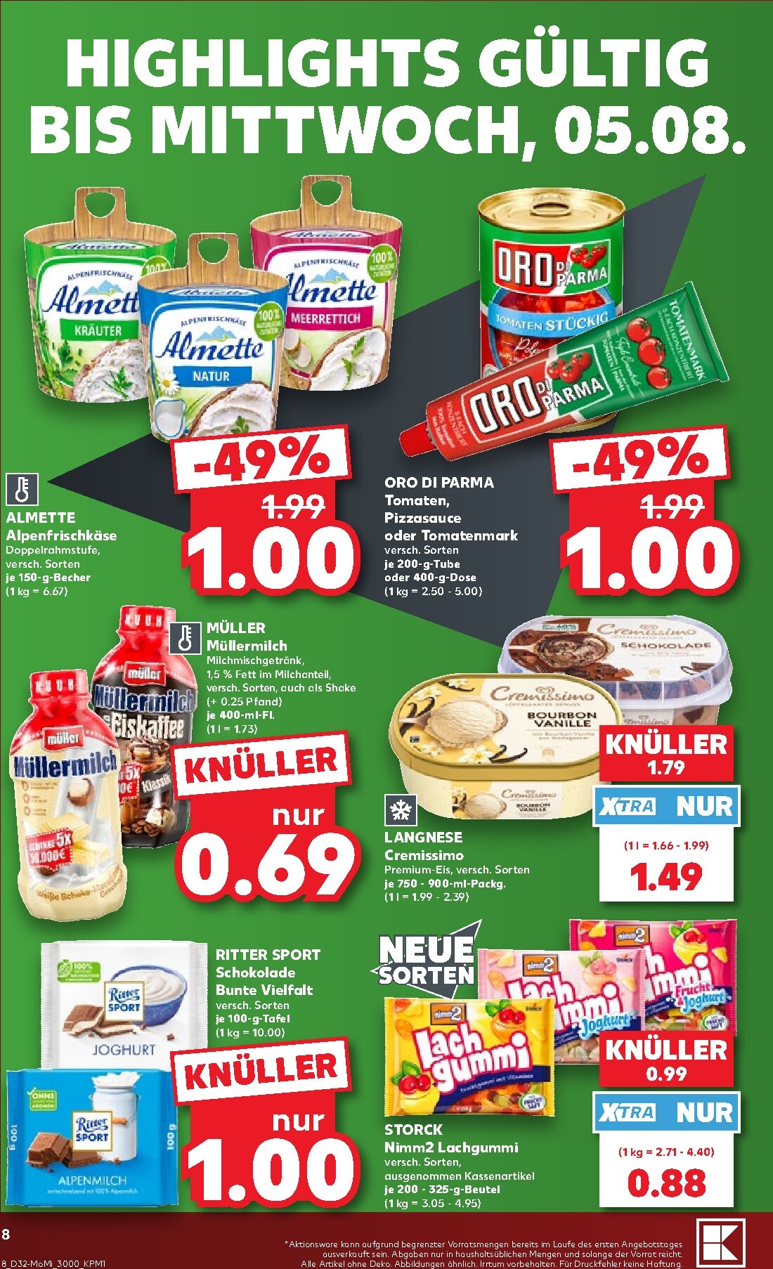 kaufland - Kaufland Prospekt nächste Woche – von Samstag 01.08.2026 bis Montag 31.08.2026 - page: 8