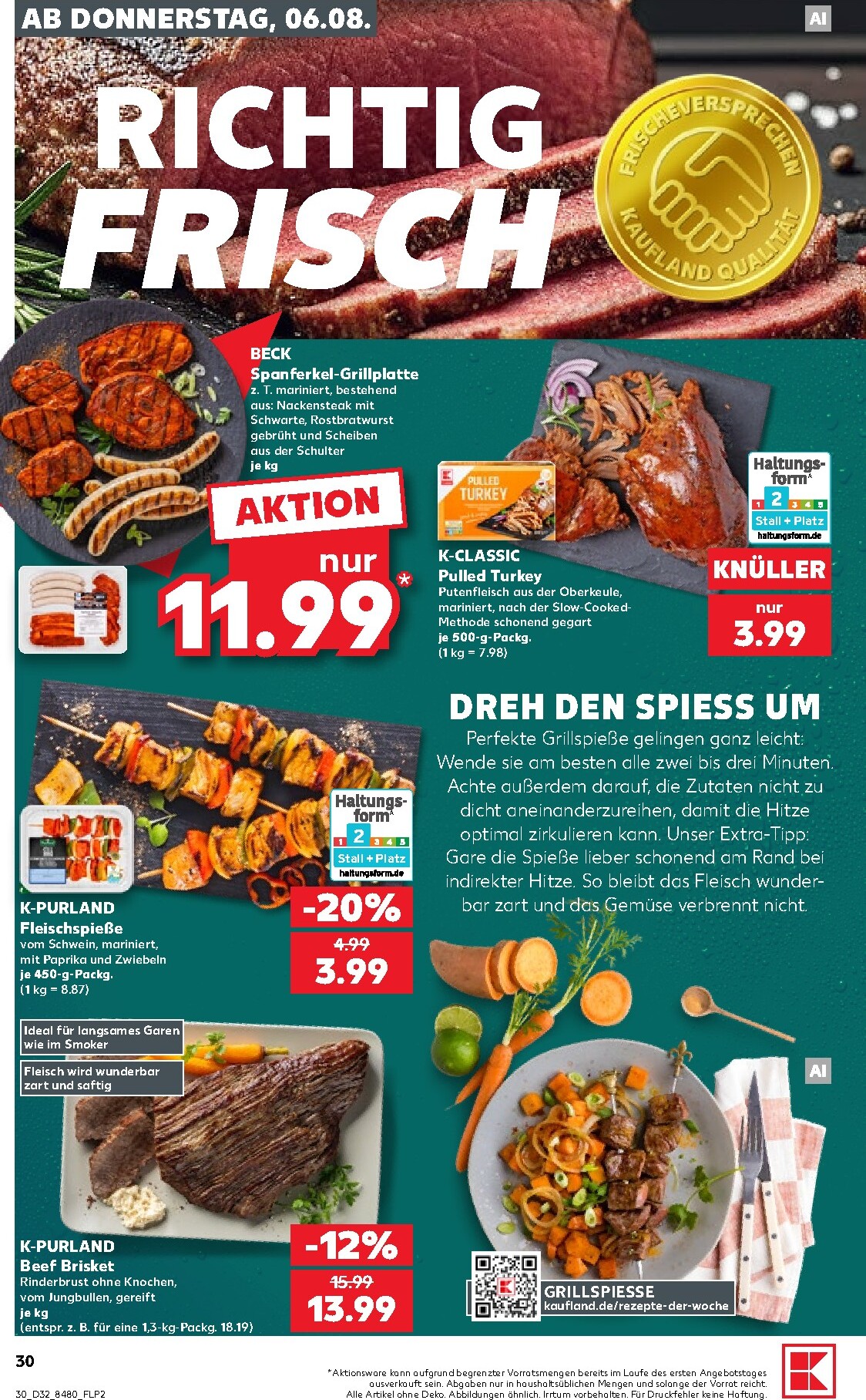 kaufland - Kaufland Prospekt nächste Woche – von Donnerstag 06.08.2026 bis Mittwoch 12.08.2026 - page: 30