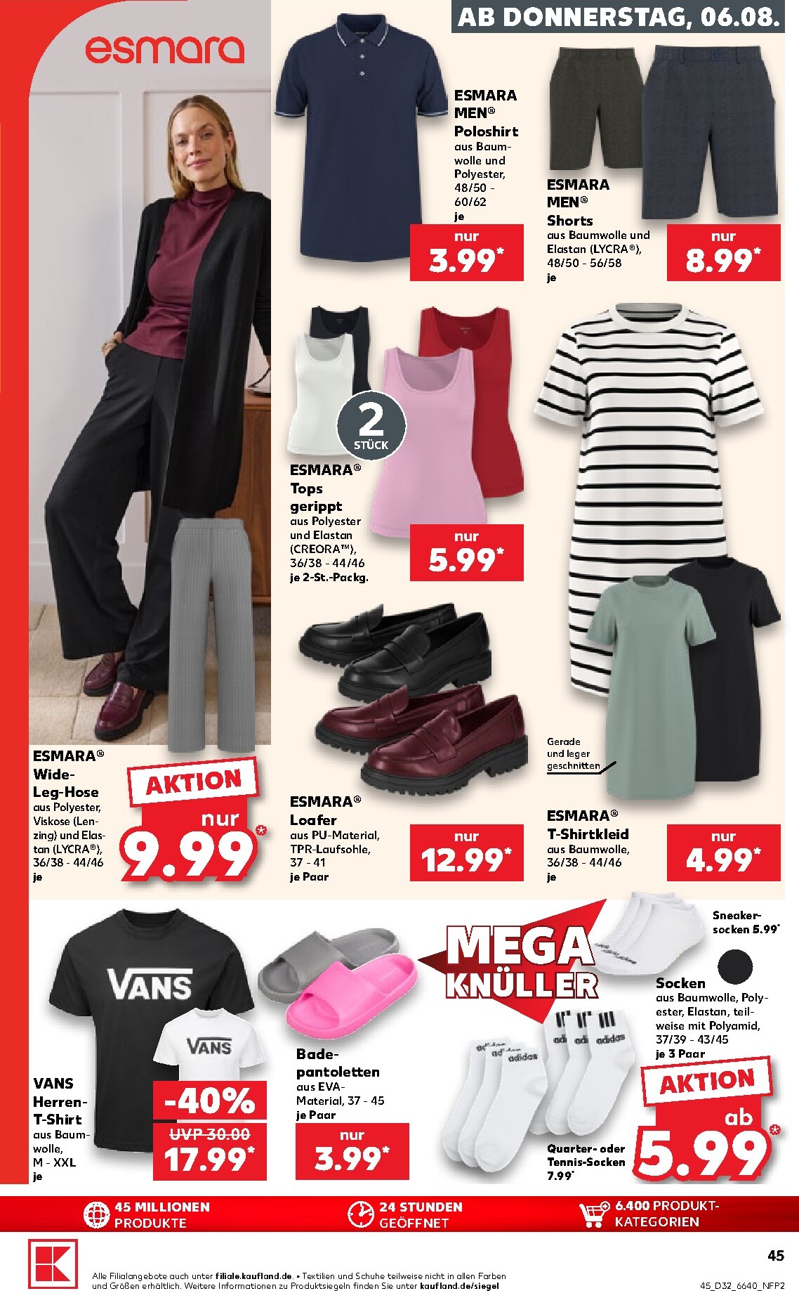 kaufland - Kaufland Prospekt nächste Woche – von Donnerstag 06.08.2026 bis Mittwoch 12.08.2026 - page: 45