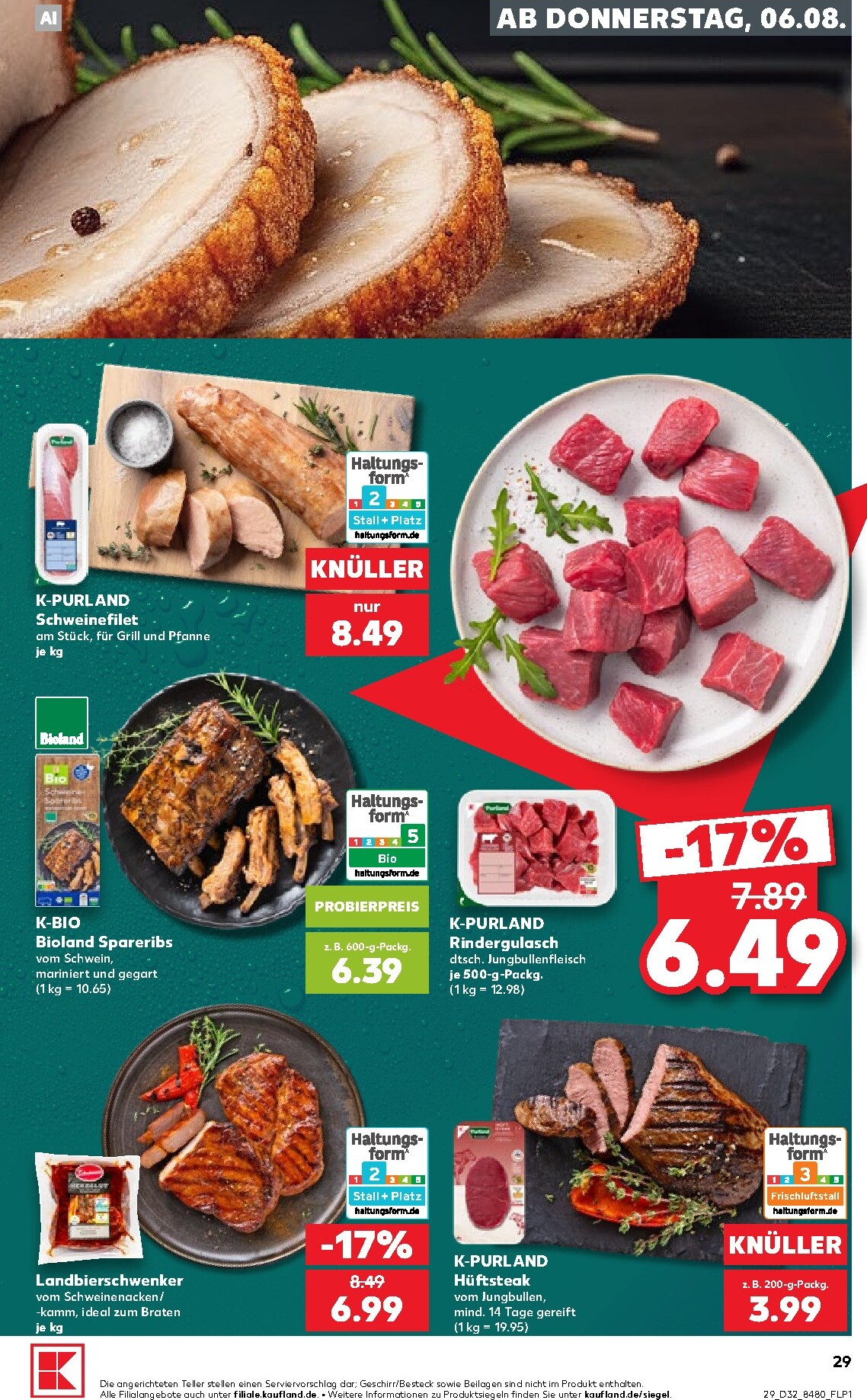 kaufland - Kaufland Prospekt nächste Woche – von Donnerstag 06.08.2026 bis Mittwoch 12.08.2026 - page: 29