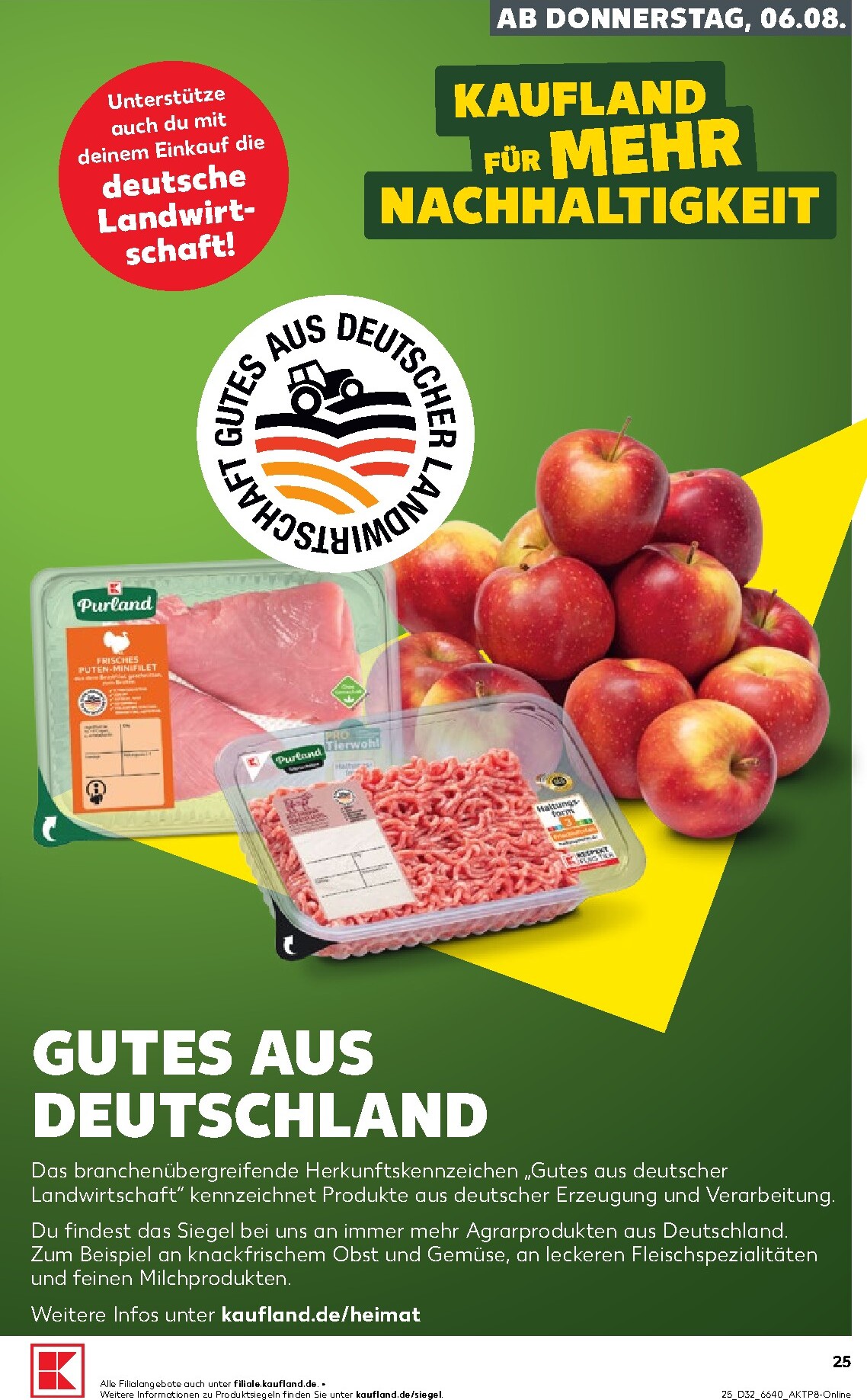 kaufland - Kaufland Prospekt nächste Woche – von Donnerstag 06.08.2026 bis Mittwoch 12.08.2026 - page: 25