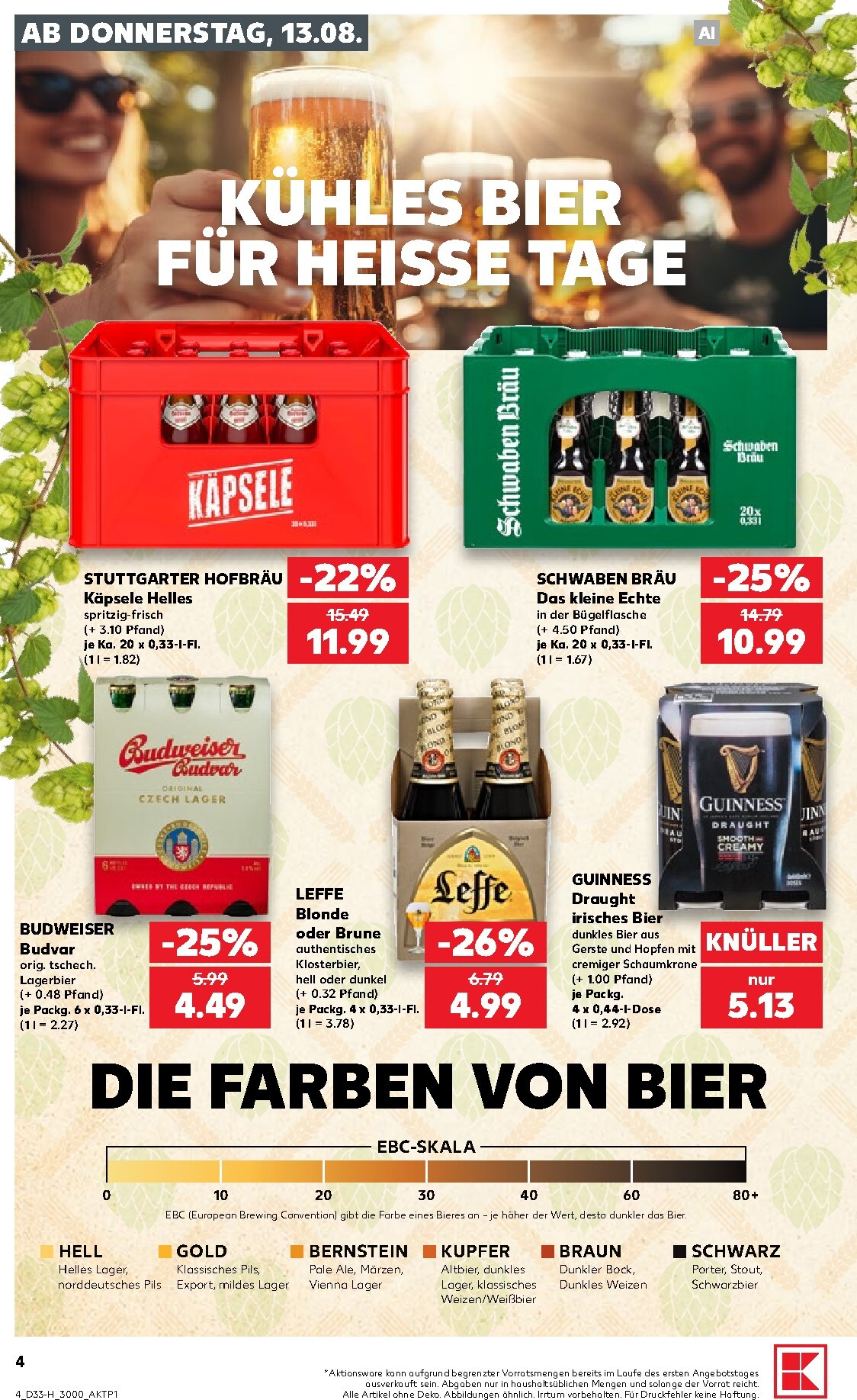 kaufland - Kaufland - Neckarsulm Prospekt nächste Woche – von Donnerstag 13.08.2026 bis Mittwoch 19.08.2026 - page: 4