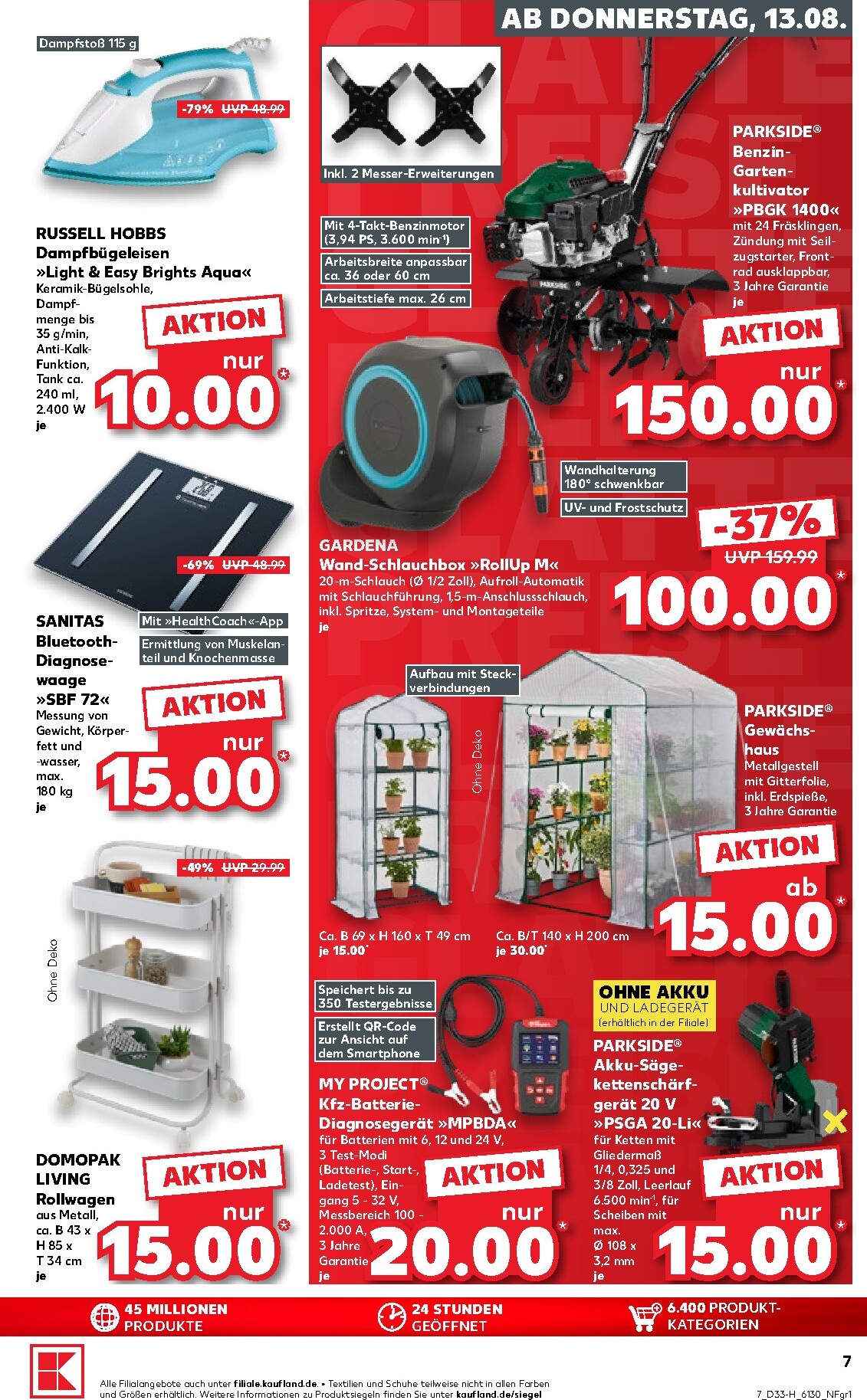 kaufland - Kaufland - Neckarsulm Prospekt nächste Woche – von Donnerstag 13.08.2026 bis Mittwoch 19.08.2026 - page: 7