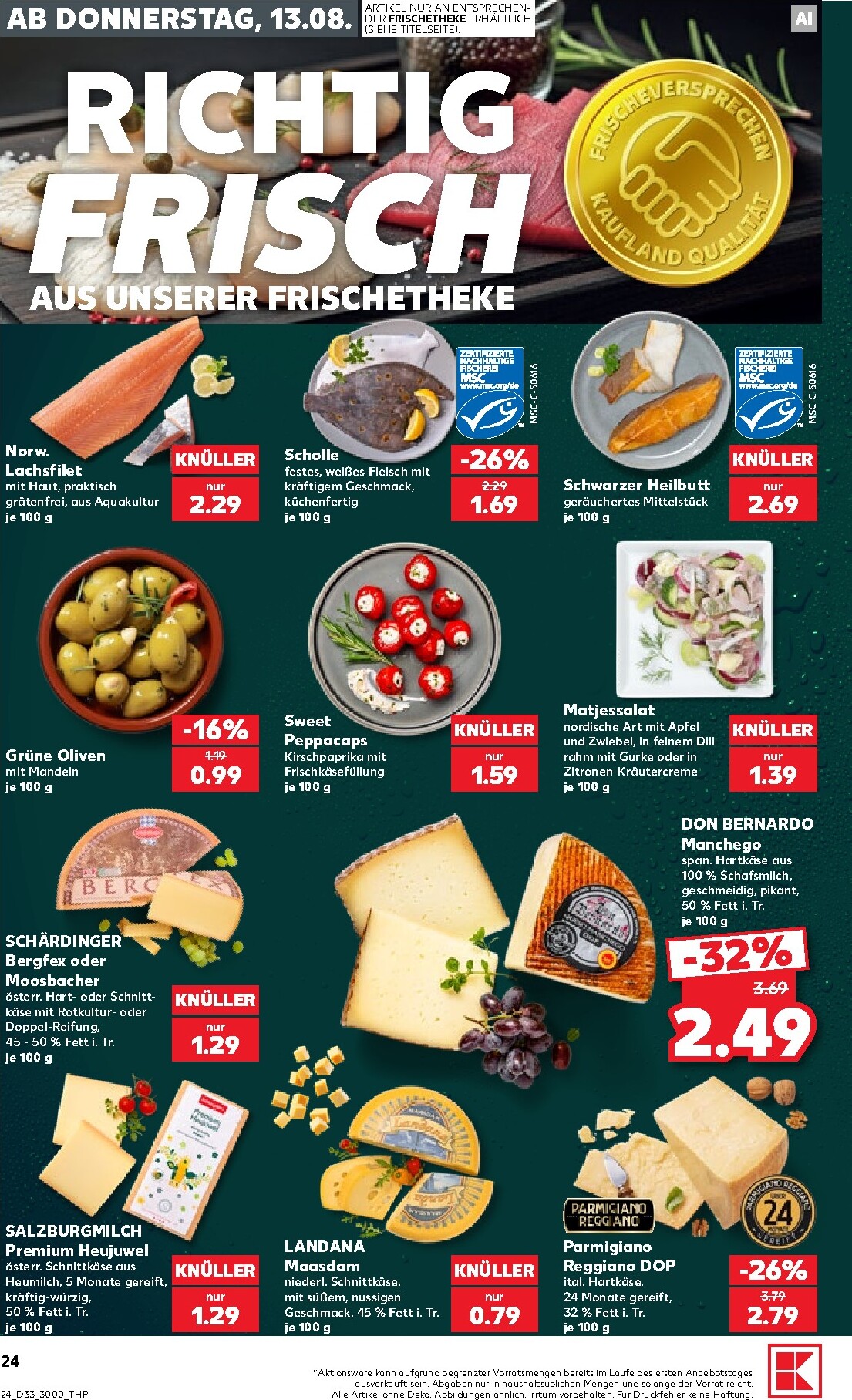 kaufland - Kaufland Prospekt nächste Woche – von Donnerstag 13.08.2026 bis Mittwoch 19.08.2026 - page: 24