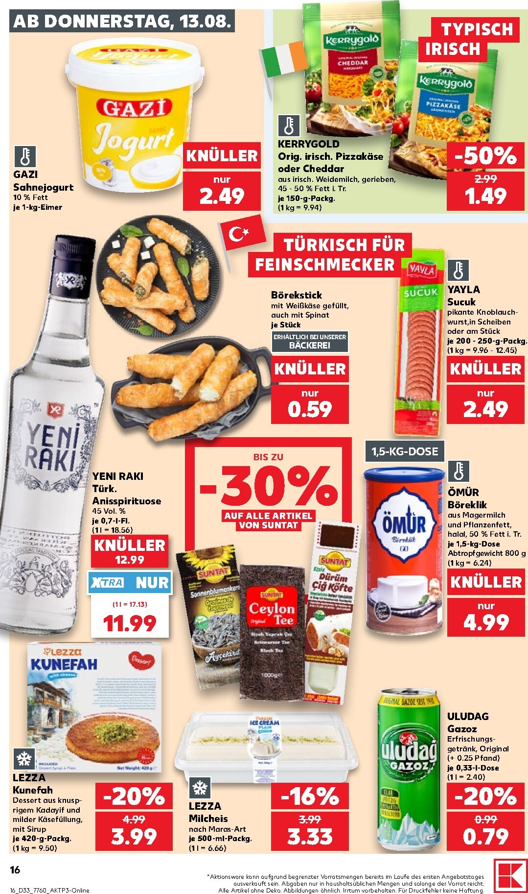 kaufland - Kaufland Prospekt nächste Woche – von Donnerstag 13.08.2026 bis Mittwoch 19.08.2026 - page: 16