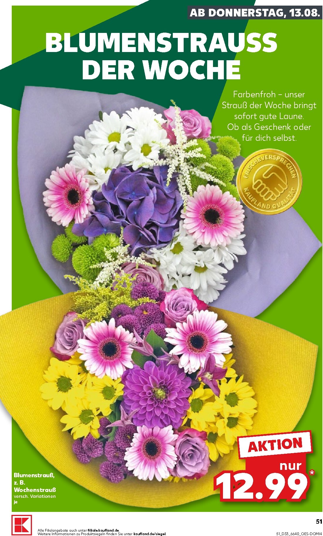 kaufland - Kaufland Prospekt nächste Woche – von Donnerstag 13.08.2026 bis Mittwoch 19.08.2026 - page: 51