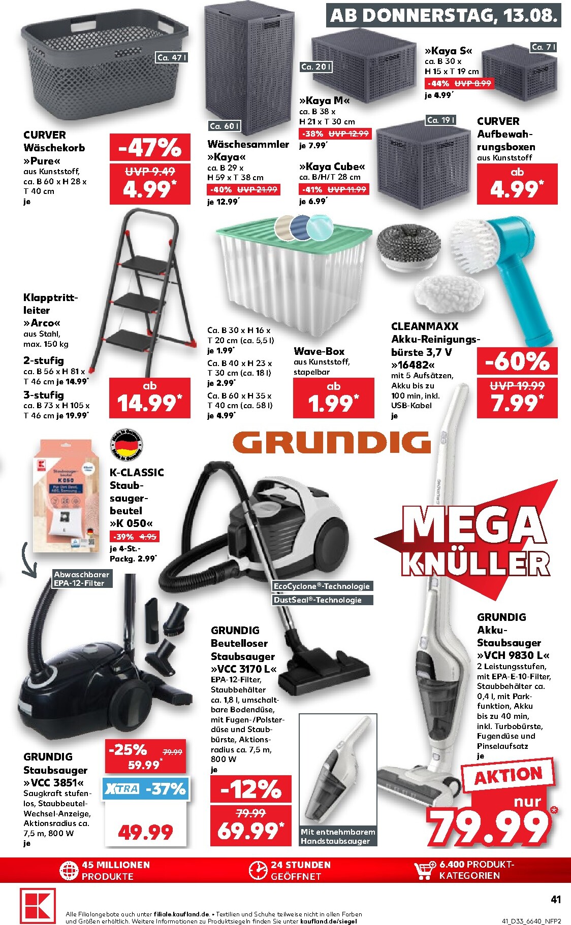 kaufland - Kaufland Prospekt nächste Woche – von Donnerstag 13.08.2026 bis Mittwoch 19.08.2026 - page: 41