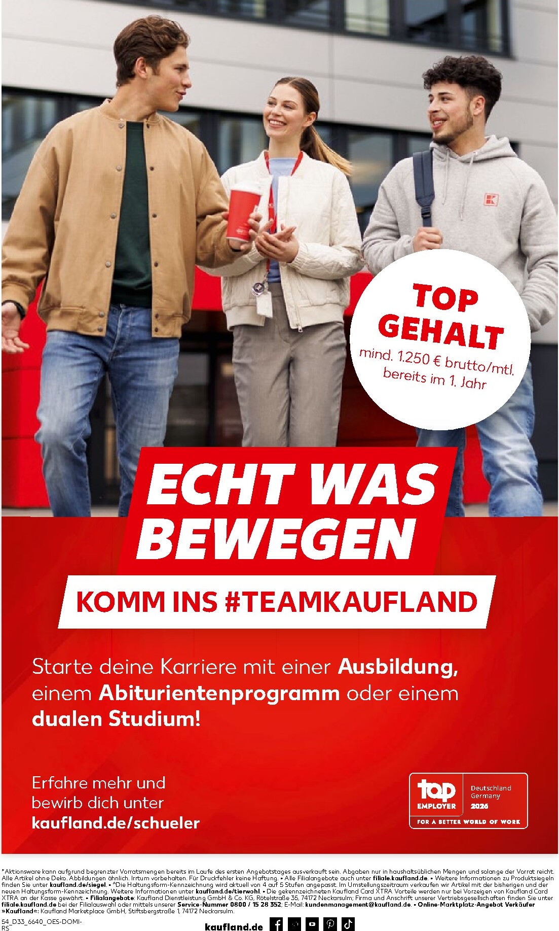 kaufland - Kaufland Prospekt nächste Woche – von Donnerstag 13.08.2026 bis Mittwoch 19.08.2026 - page: 54