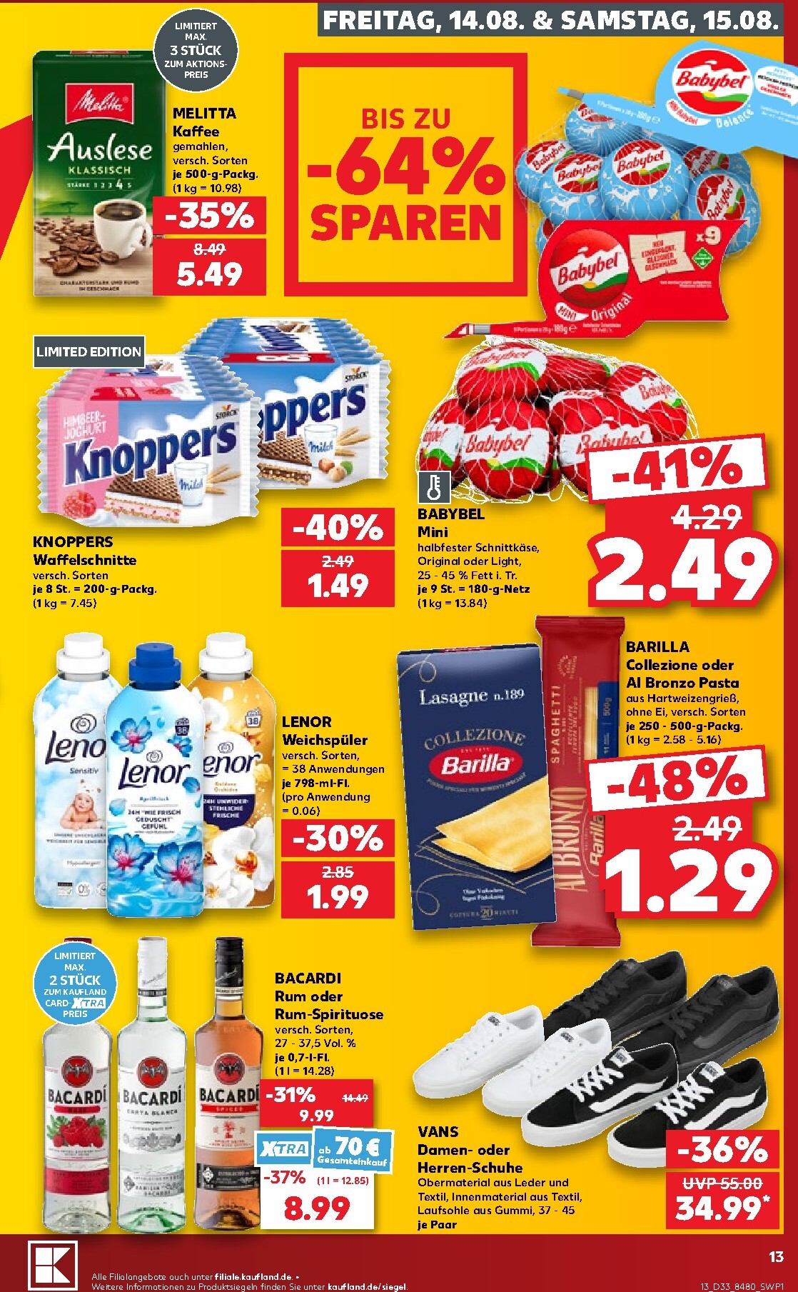 kaufland - Kaufland Prospekt nächste Woche – von Donnerstag 13.08.2026 bis Mittwoch 19.08.2026 - page: 13