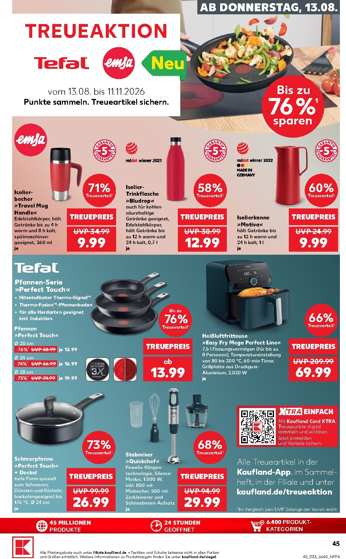 kaufland - Kaufland Prospekt nächste Woche – von Donnerstag 13.08.2026 bis Mittwoch 19.08.2026 - page: 45