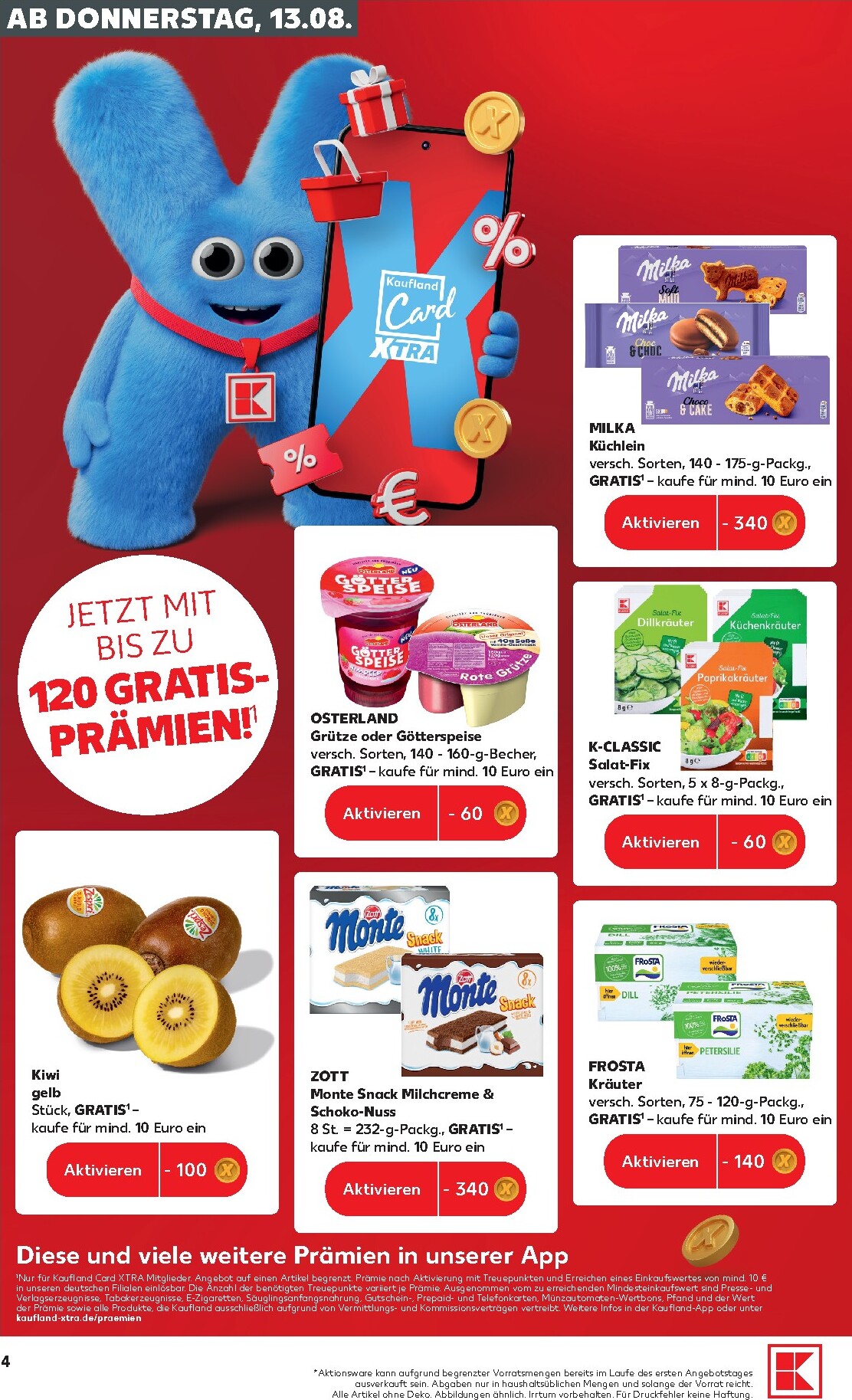 kaufland - Neuer Kaufland - August Highlights Prospekt – von Donnerstag 13.08.2026 bis Mittwoch 26.08.2026 - page: 4