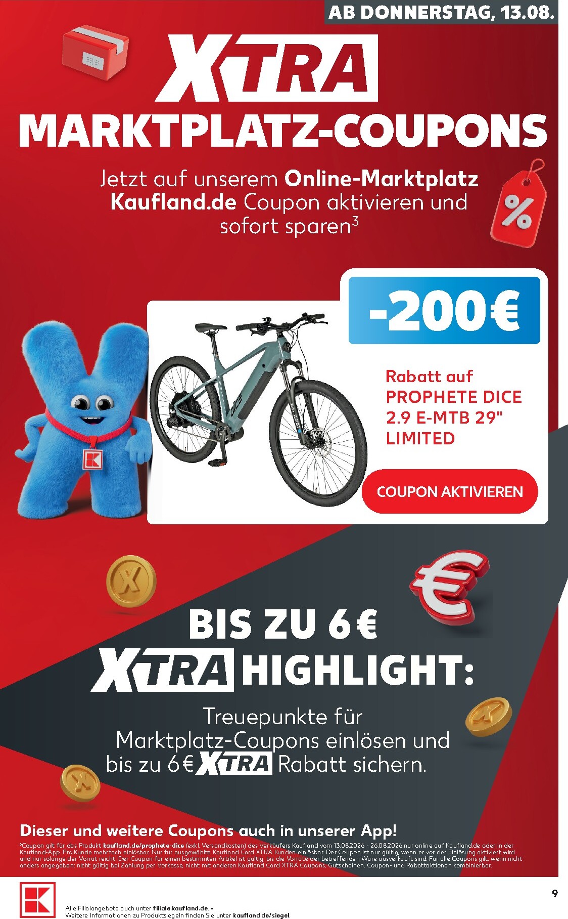 kaufland - Neuer Kaufland - August Highlights Prospekt – von Donnerstag 13.08.2026 bis Mittwoch 26.08.2026 - page: 9