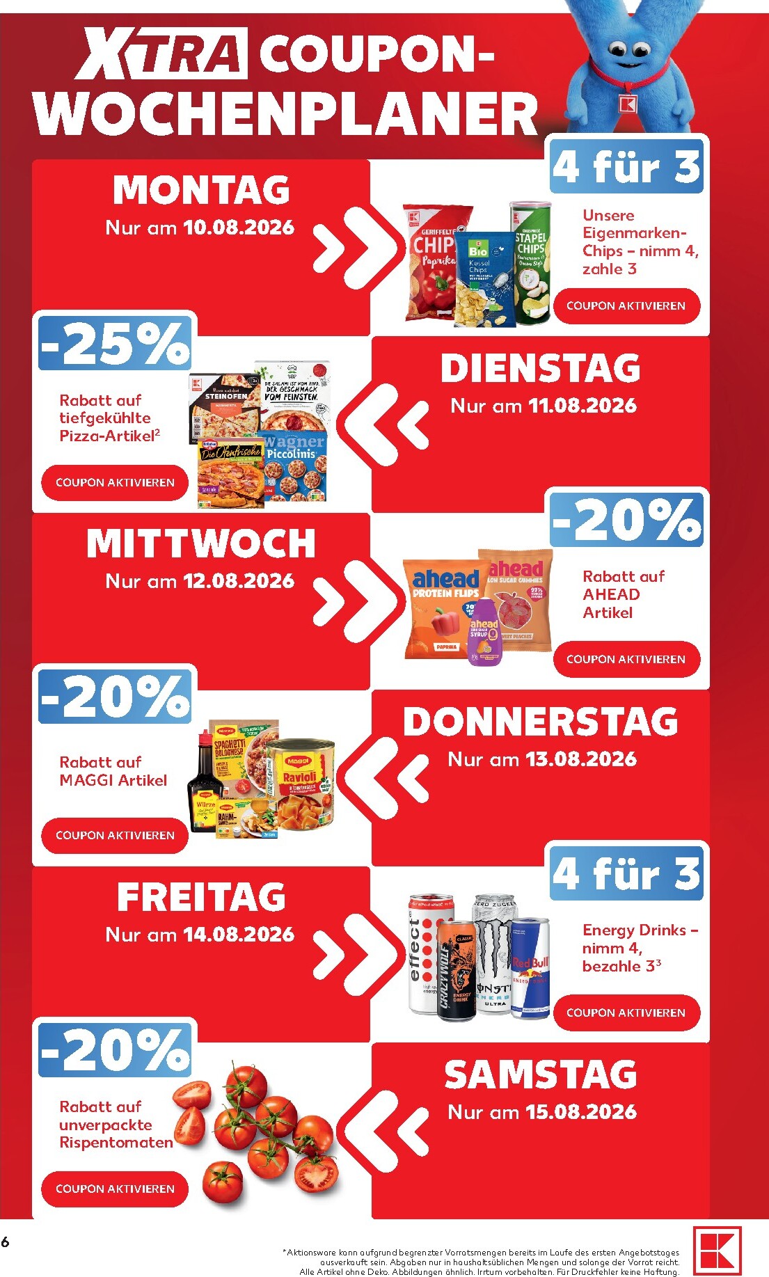 kaufland - Neuer Kaufland - August Highlights Prospekt – von Donnerstag 13.08.2026 bis Mittwoch 26.08.2026 - page: 6