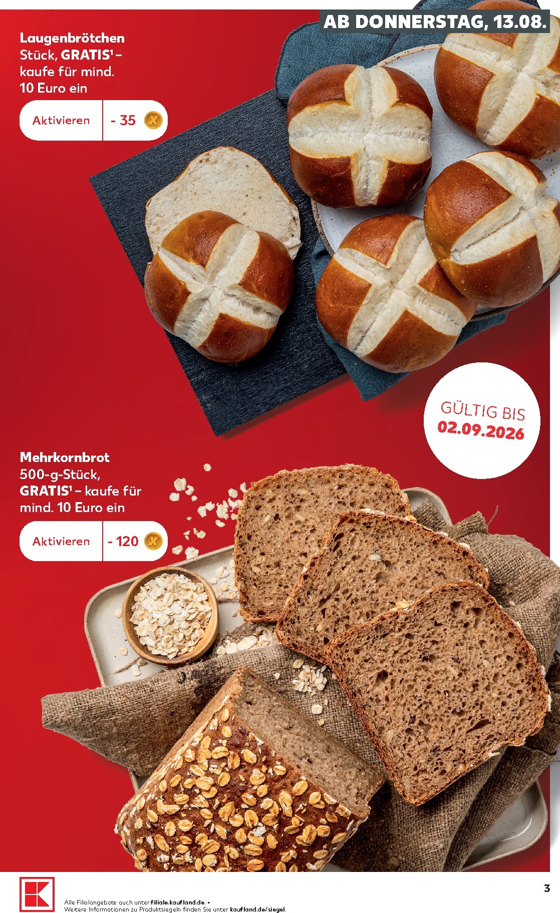 kaufland - Neuer Kaufland - August Highlights Prospekt – von Donnerstag 13.08.2026 bis Mittwoch 26.08.2026 - page: 3