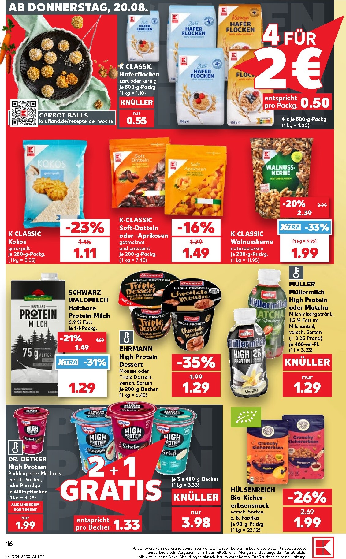 kaufland - Kaufland Prospekt nächste Woche – von Donnerstag 20.08.2026 bis Mittwoch 26.08.2026 - page: 16