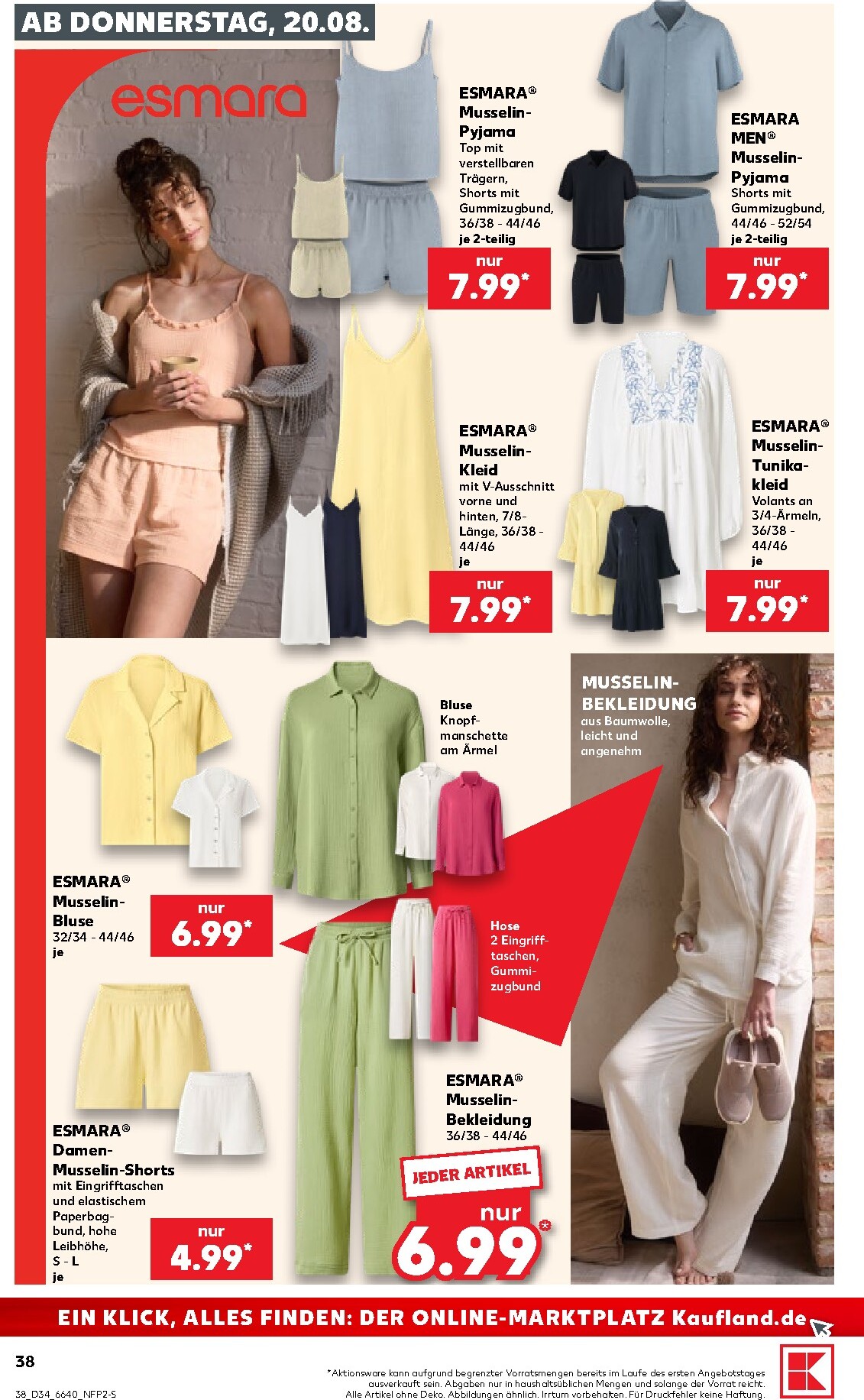 kaufland - Kaufland Prospekt nächste Woche – von Donnerstag 20.08.2026 bis Mittwoch 26.08.2026 - page: 38