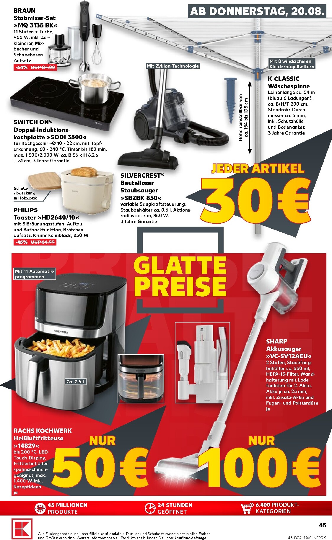 kaufland - Kaufland Prospekt nächste Woche – von Donnerstag 20.08.2026 bis Mittwoch 26.08.2026 - page: 45
