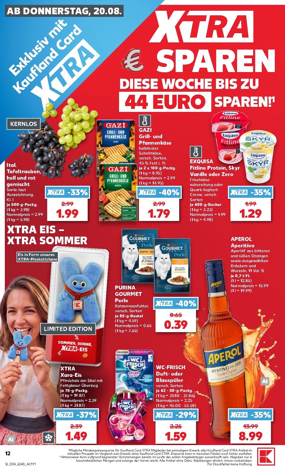kaufland - Kaufland Prospekt nächste Woche – von Donnerstag 20.08.2026 bis Mittwoch 26.08.2026 - page: 12
