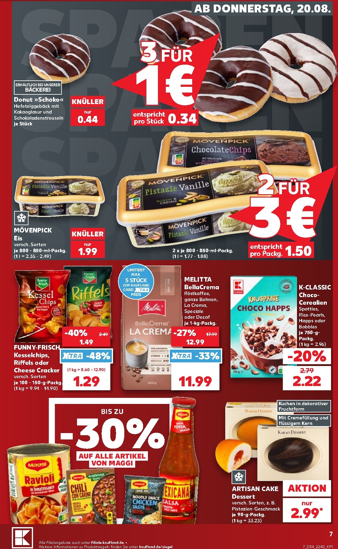 kaufland - Kaufland Prospekt nächste Woche – von Donnerstag 20.08.2026 bis Mittwoch 26.08.2026 - page: 7