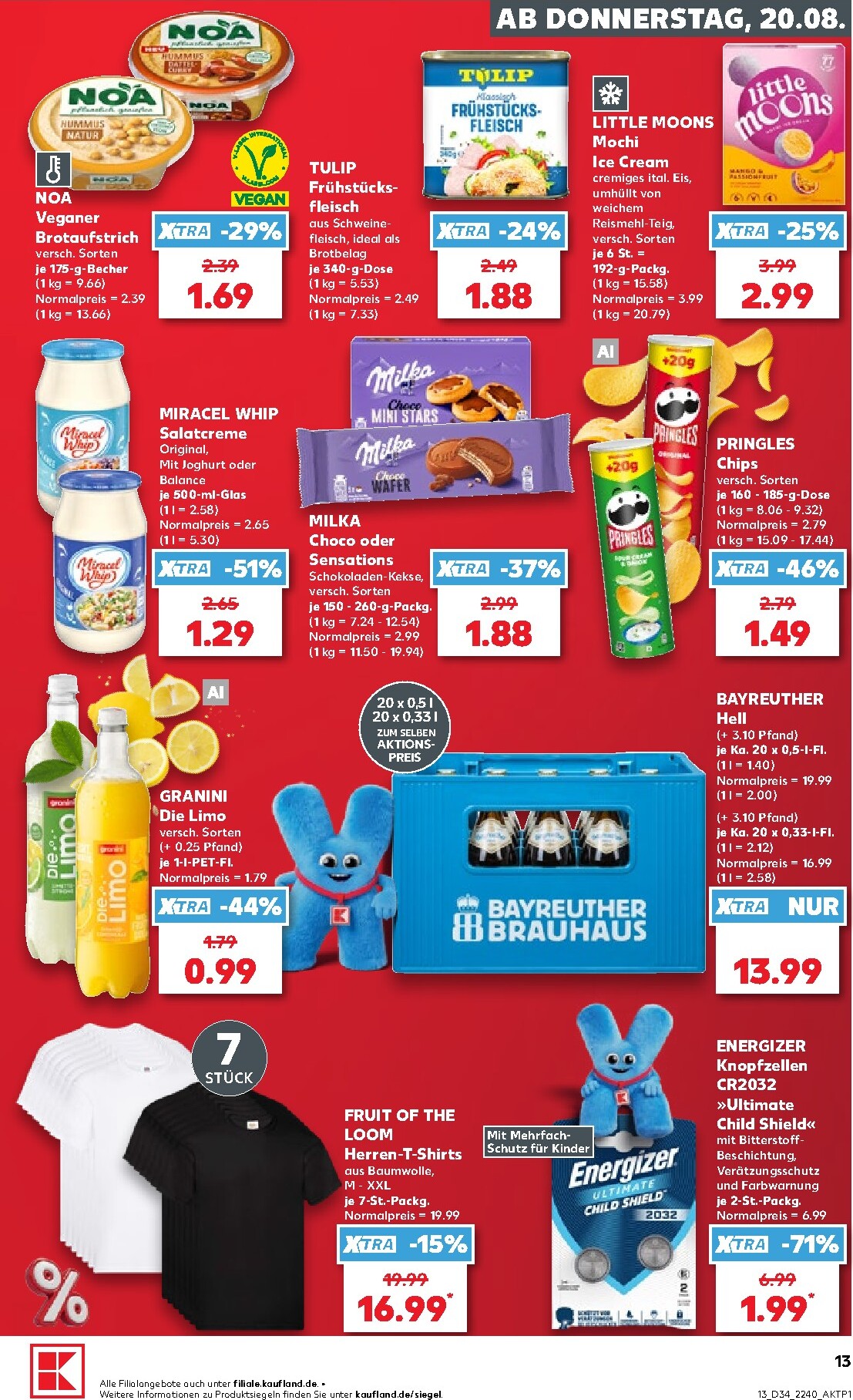 kaufland - Kaufland Prospekt nächste Woche – von Donnerstag 20.08.2026 bis Mittwoch 26.08.2026 - page: 13