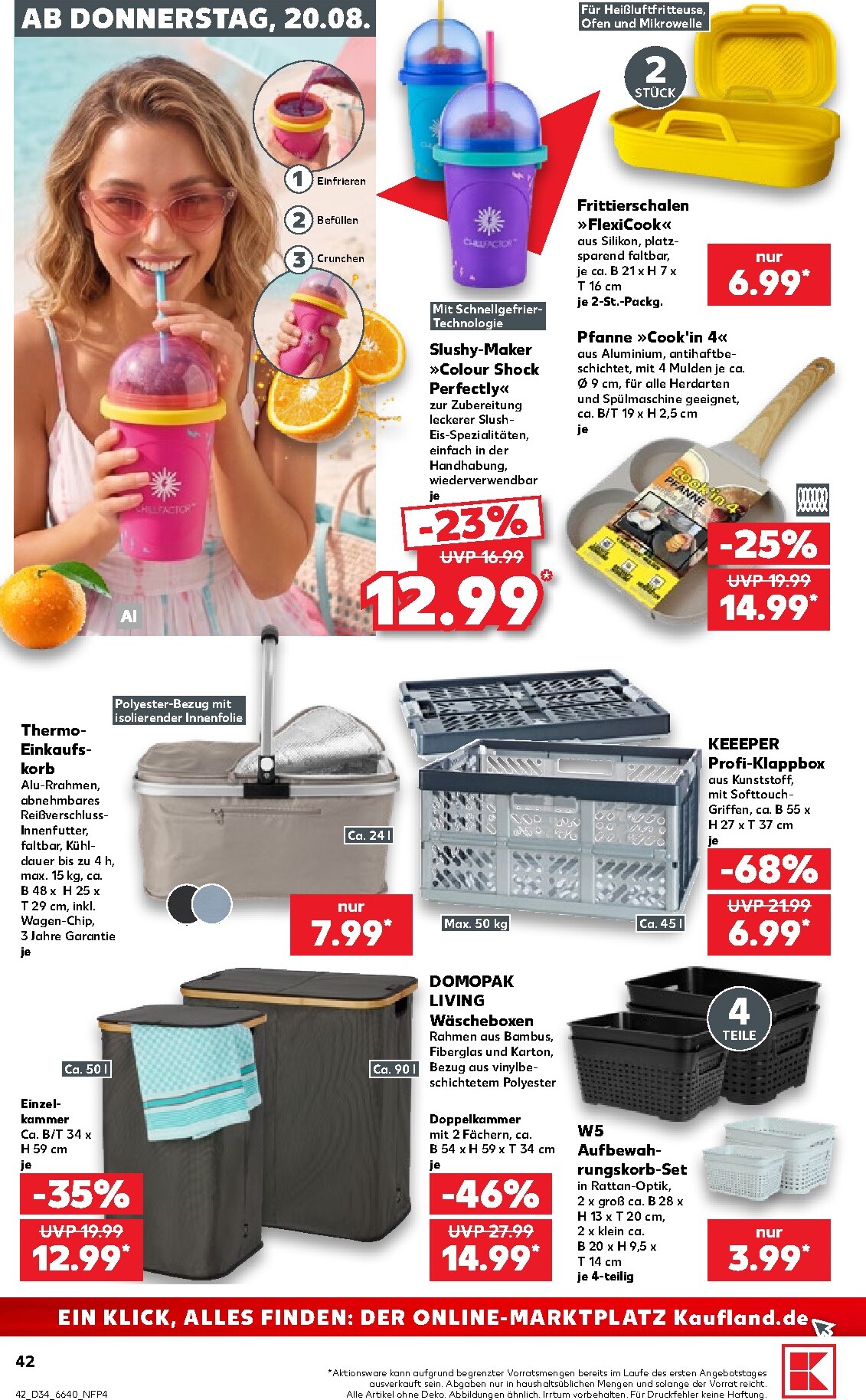 kaufland - Kaufland Prospekt nächste Woche – von Donnerstag 20.08.2026 bis Mittwoch 26.08.2026 - page: 42