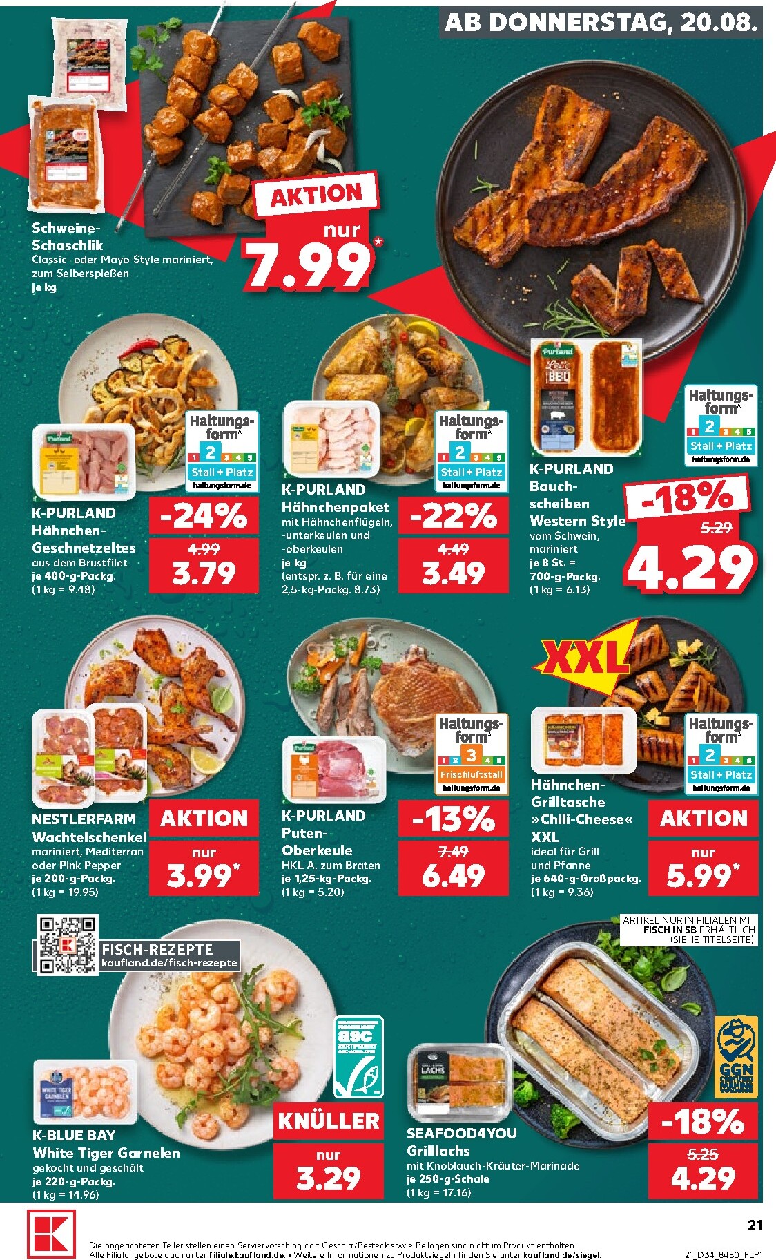 kaufland - Kaufland Prospekt nächste Woche – von Donnerstag 20.08.2026 bis Mittwoch 26.08.2026 - page: 21