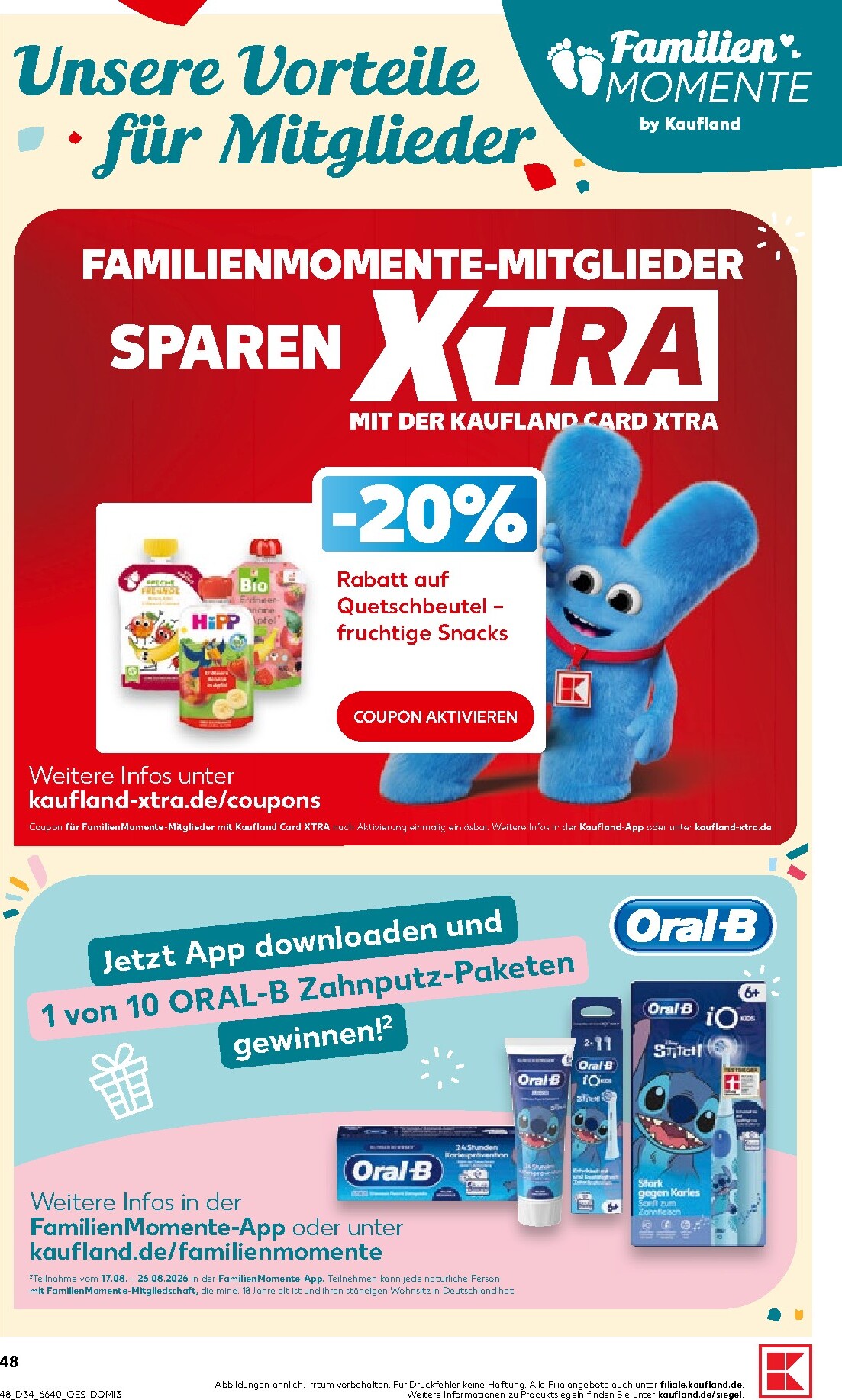 kaufland - Kaufland Prospekt nächste Woche – von Donnerstag 20.08.2026 bis Mittwoch 26.08.2026 - page: 48