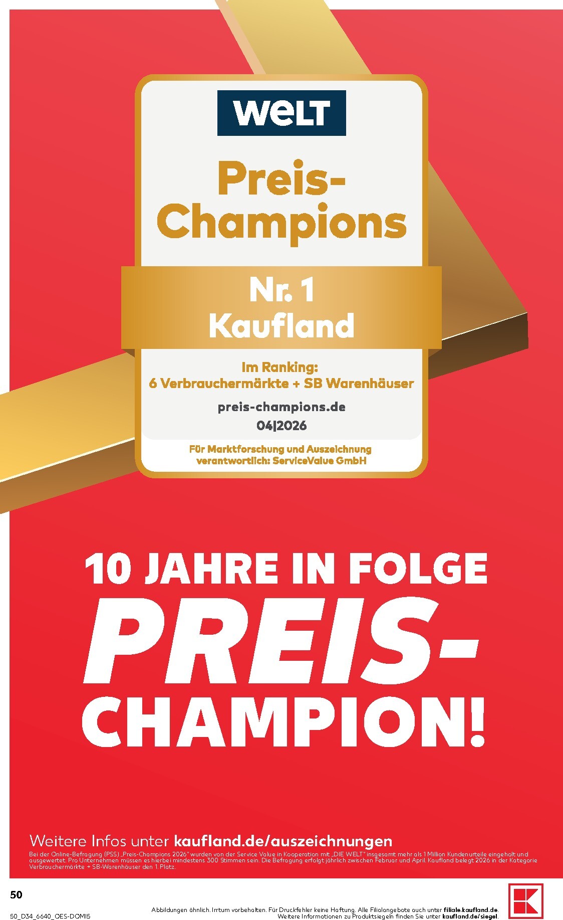 kaufland - Kaufland Prospekt nächste Woche – von Donnerstag 20.08.2026 bis Mittwoch 26.08.2026 - page: 50