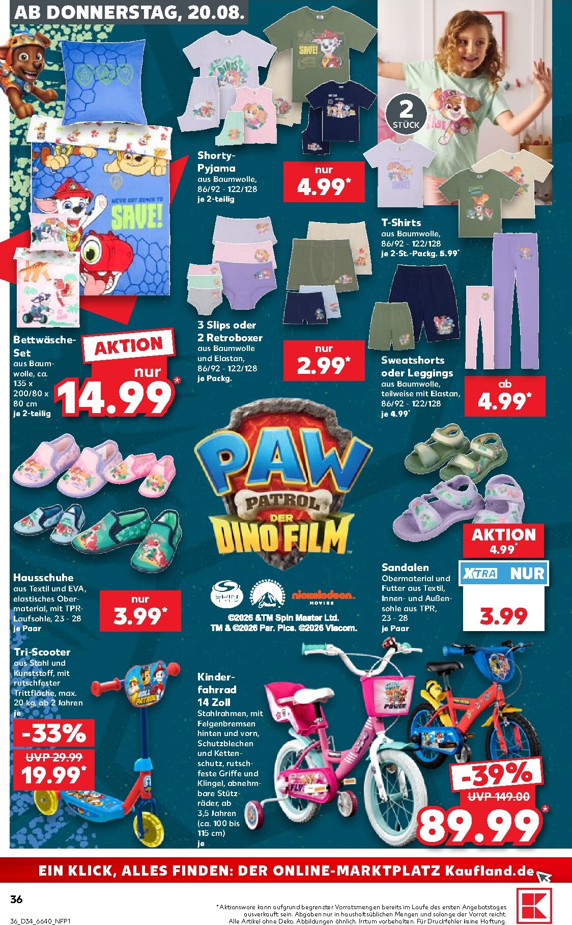 kaufland - Kaufland Prospekt nächste Woche – von Donnerstag 20.08.2026 bis Mittwoch 26.08.2026 - page: 36